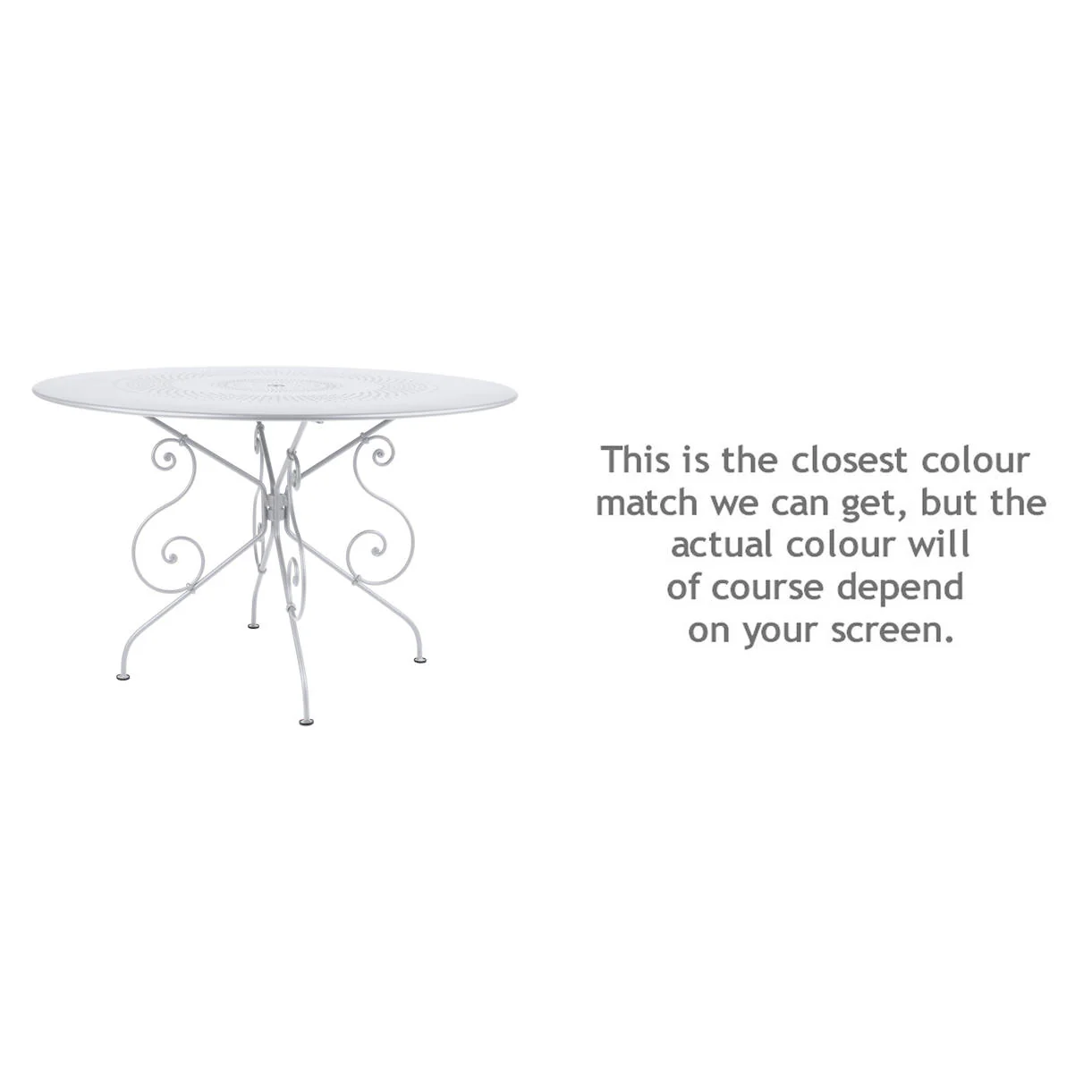 Fermob 1900 Table - 117cm - Image 2