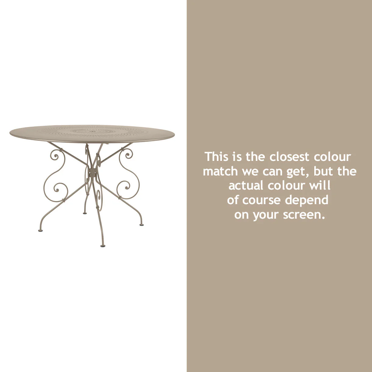 Fermob 1900 Table - 117cm - Image 3