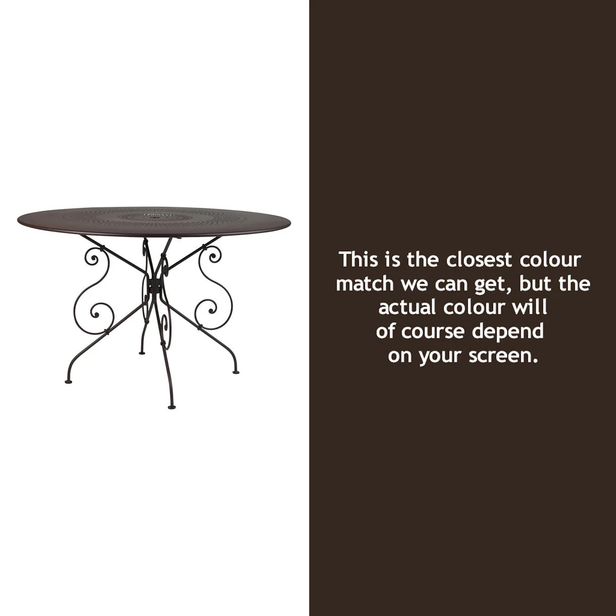 Fermob 1900 Table - 117cm - Image 4