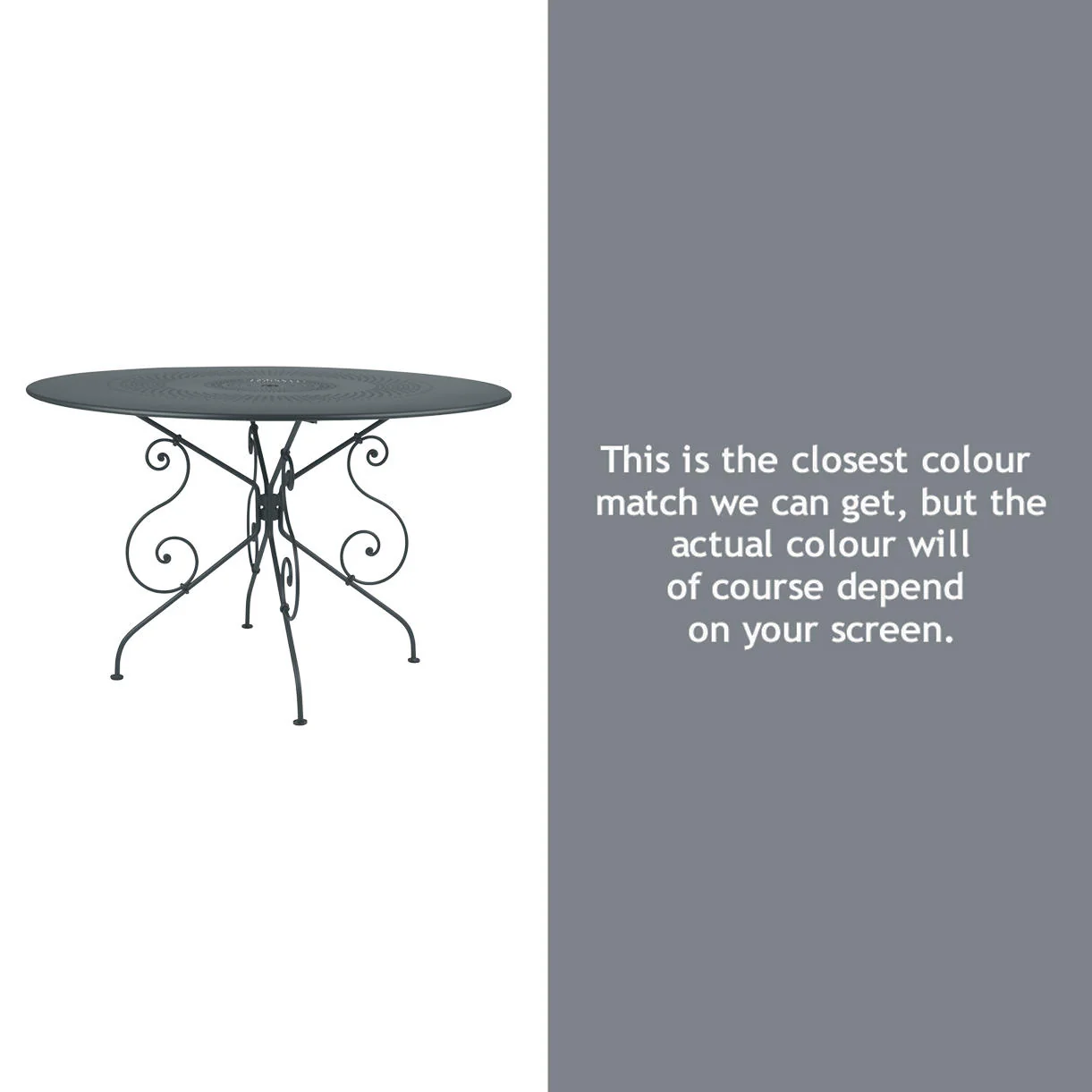 Fermob 1900 Table - 117cm - Image 7