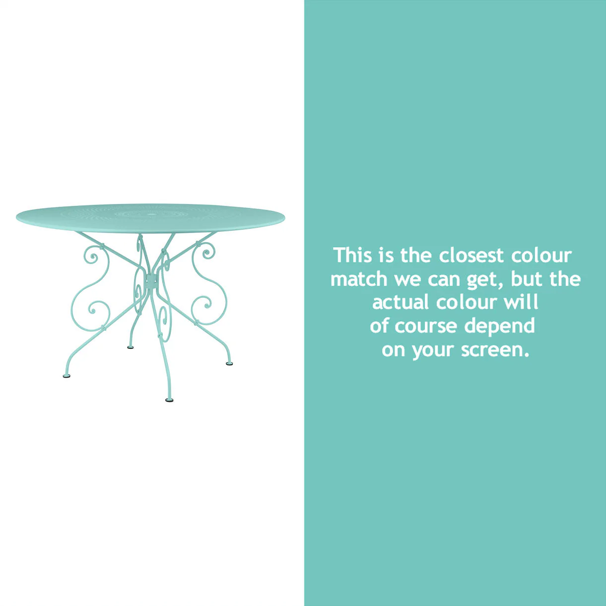 Fermob 1900 Table - 117cm - Image 9