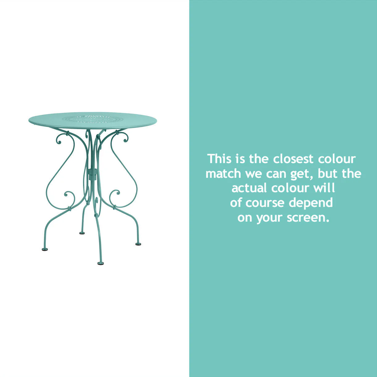 Fermob 1900 Table - 67cm - Image 11