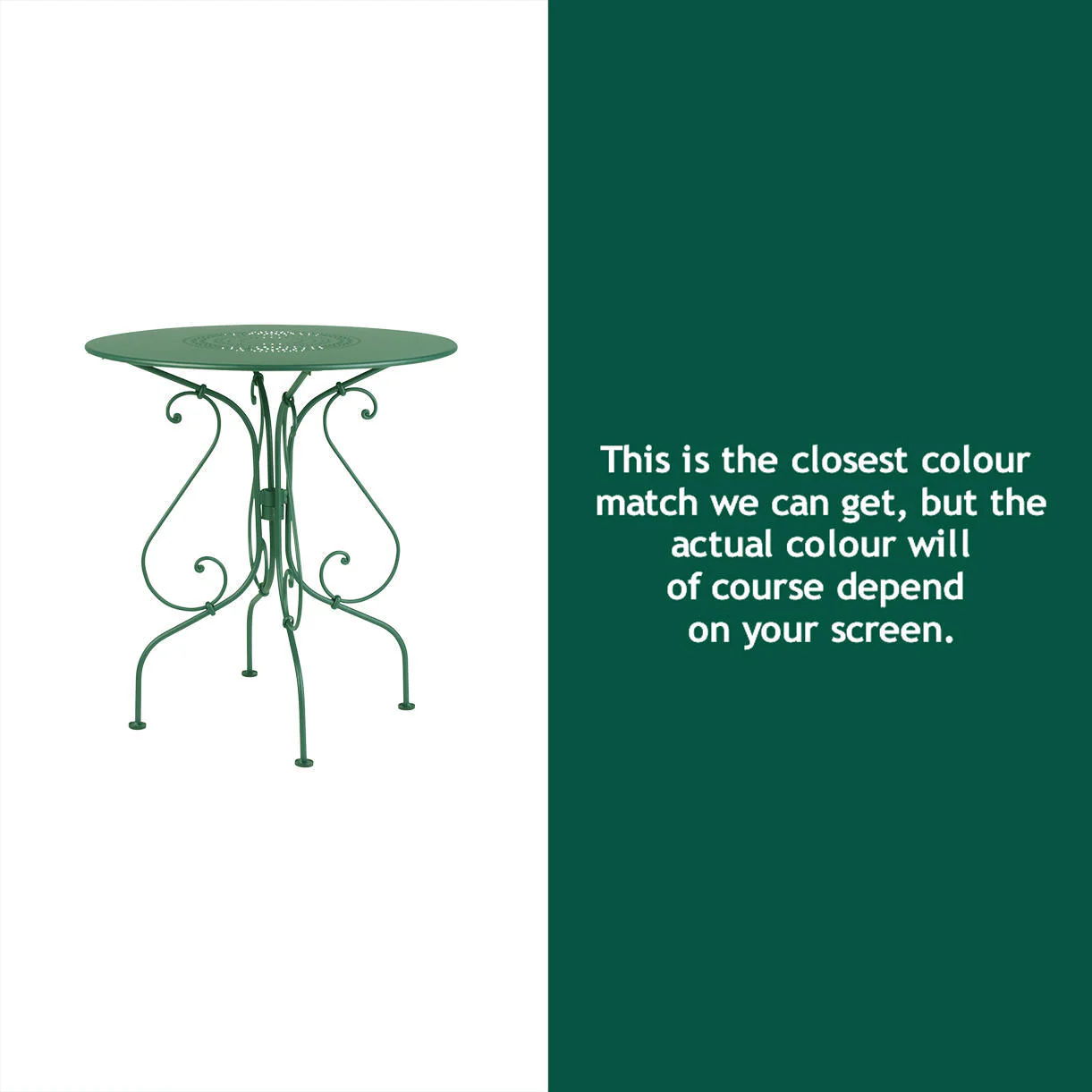 Fermob 1900 Table - 67cm - Image 12