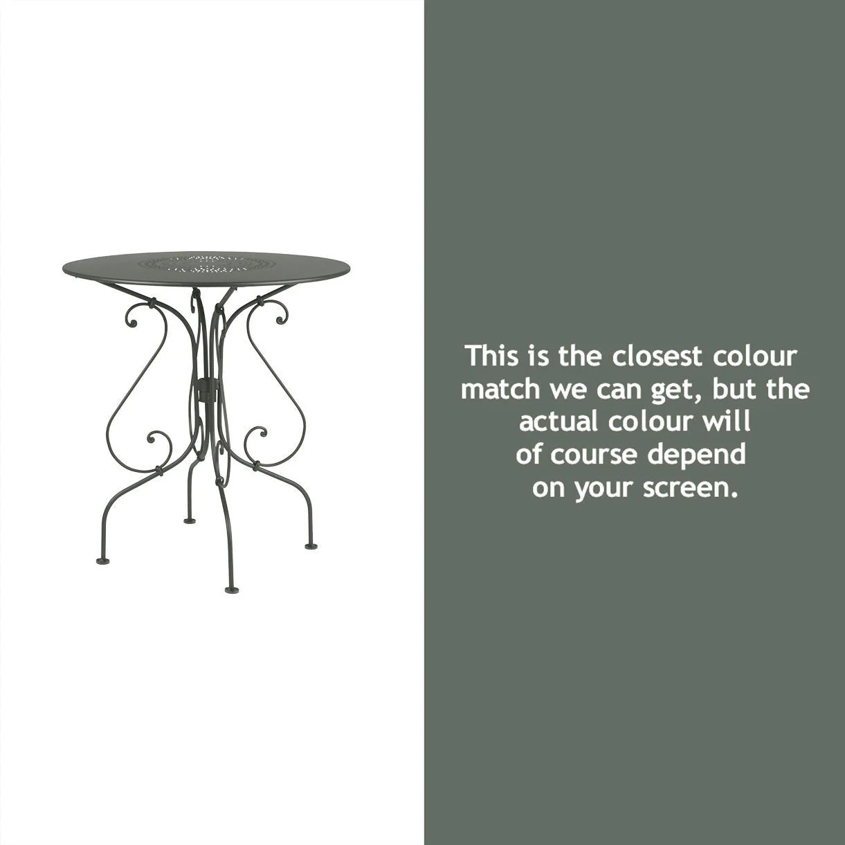 Fermob 1900 Table - 67cm - Image 13