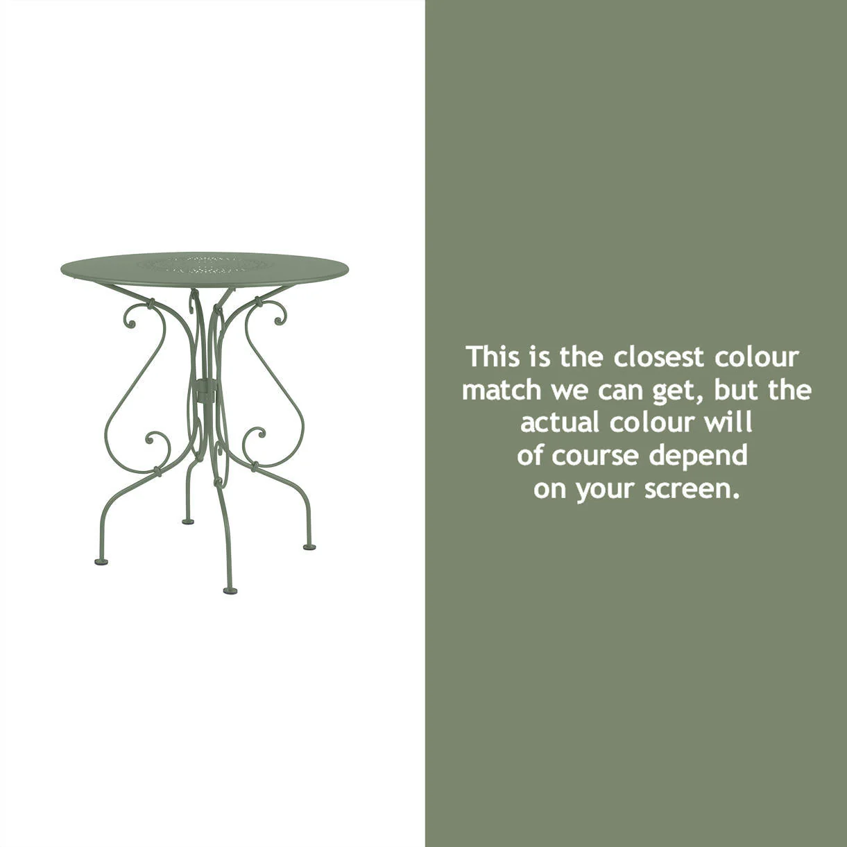 Fermob 1900 Table - 67cm - Image 14