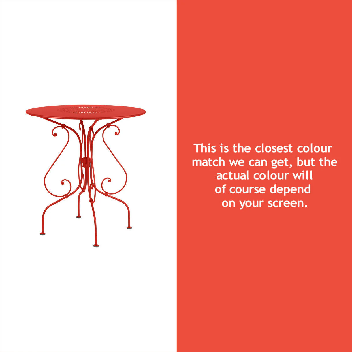 Fermob 1900 Table - 67cm - Image 17