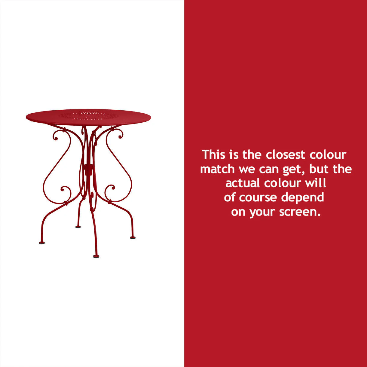 Fermob 1900 Table - 67cm - Image 18