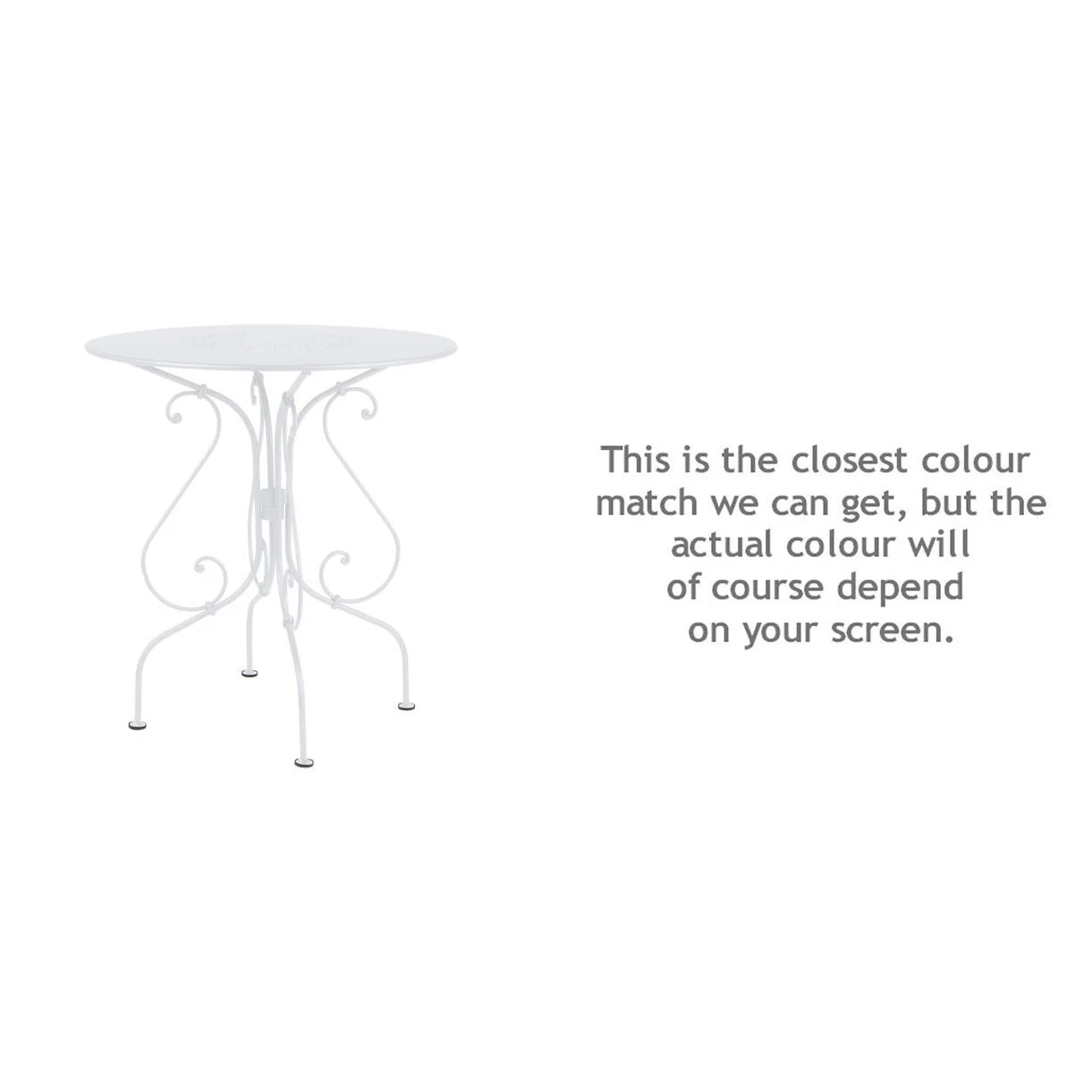 Fermob 1900 Table - 67cm - Image 4