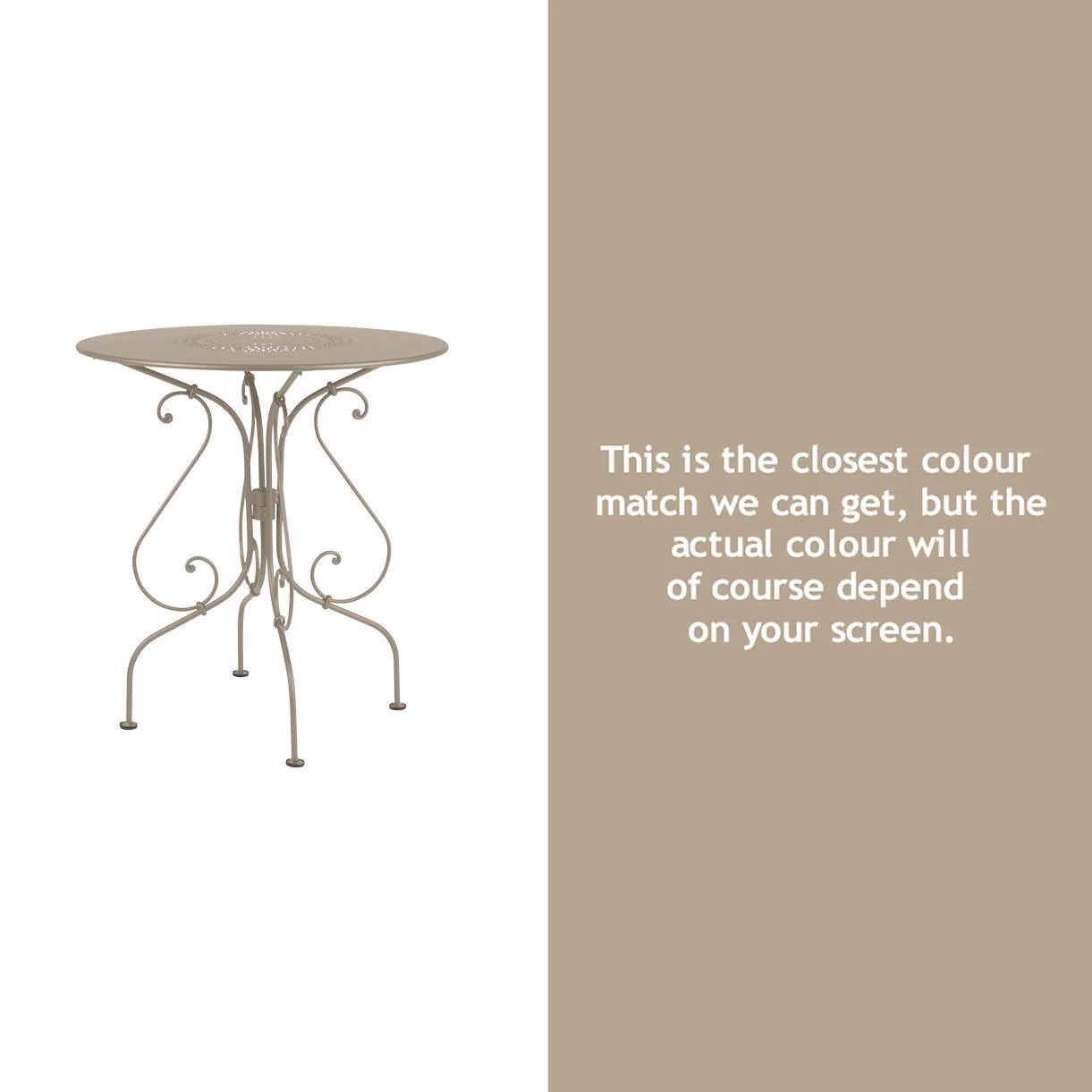 Fermob 1900 Table - 67cm - Image 5