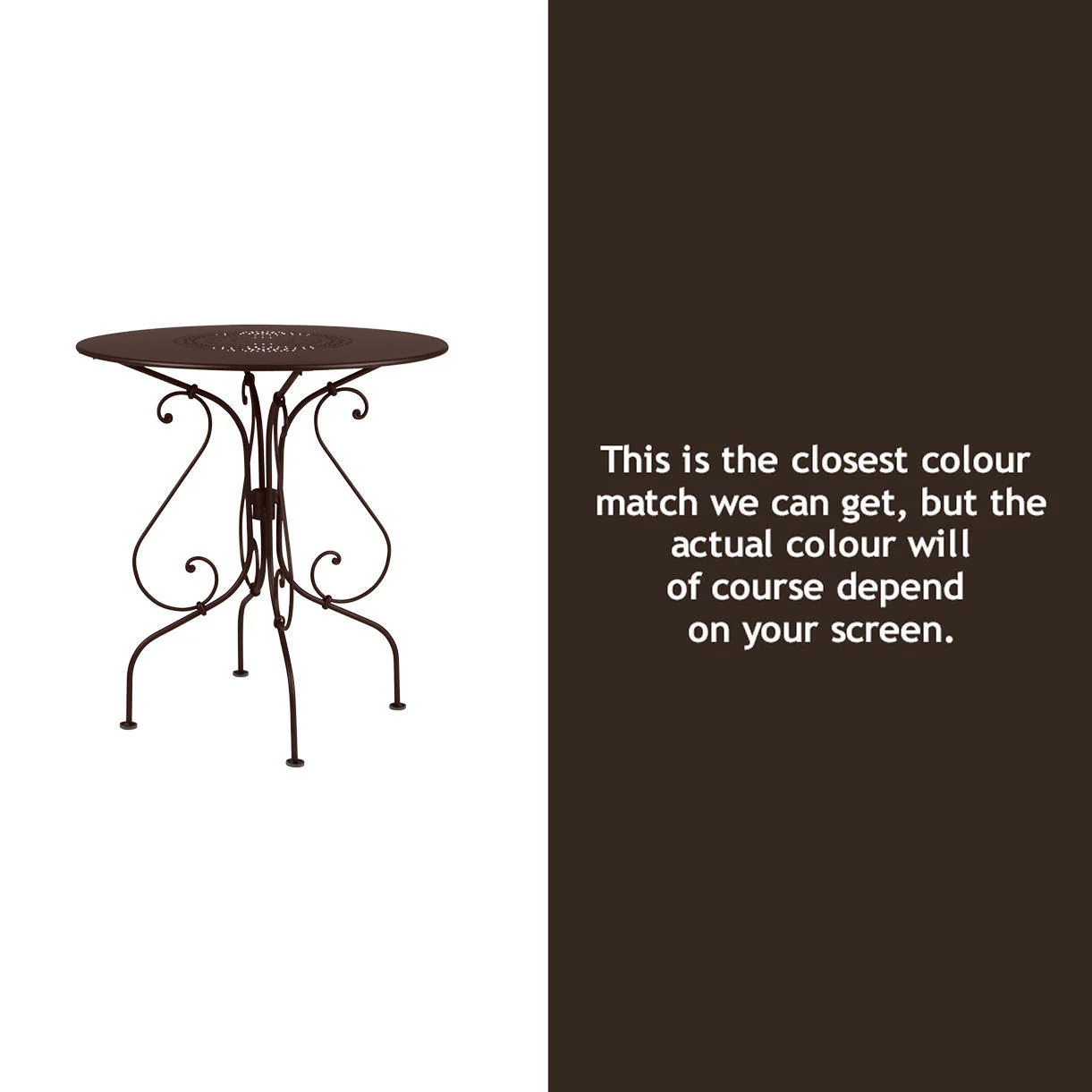 Fermob 1900 Table - 67cm - Image 6