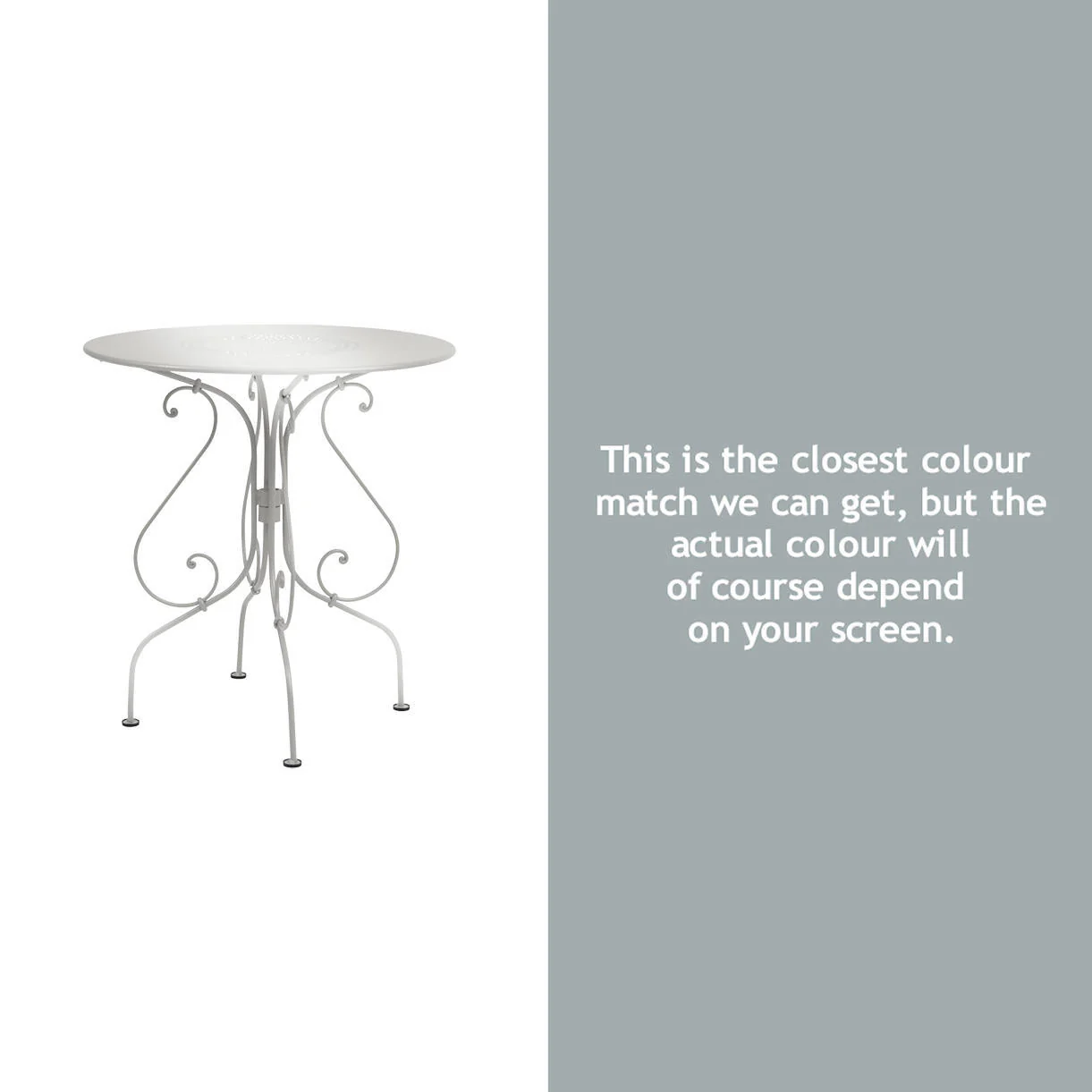 Fermob 1900 Table - 67cm - Image 8