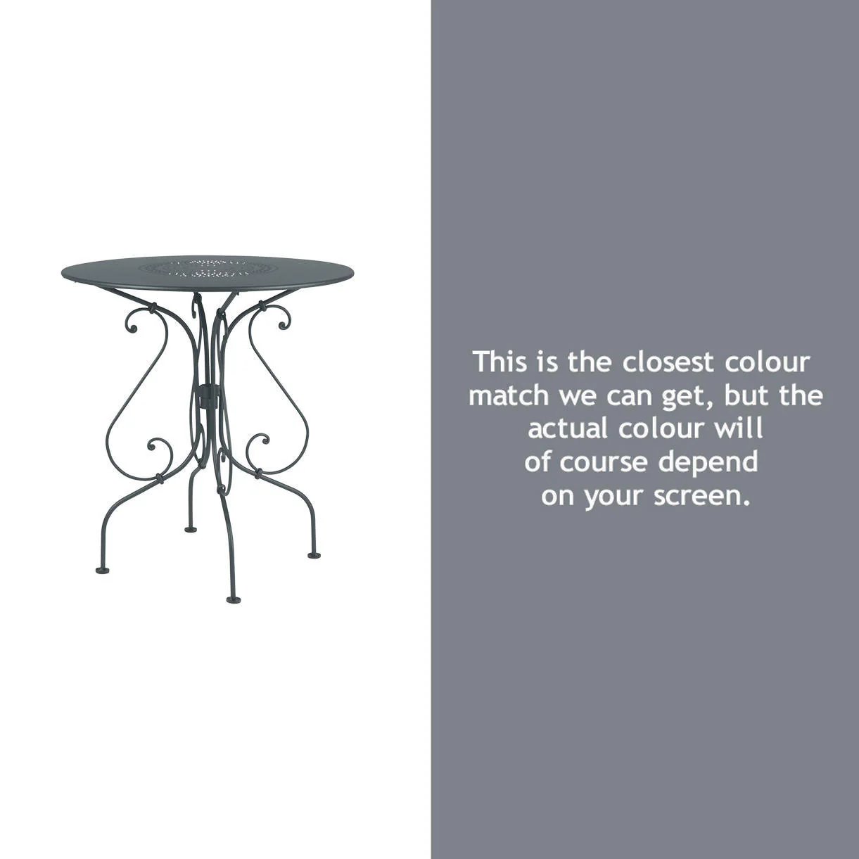 Fermob 1900 Table - 67cm - Image 9