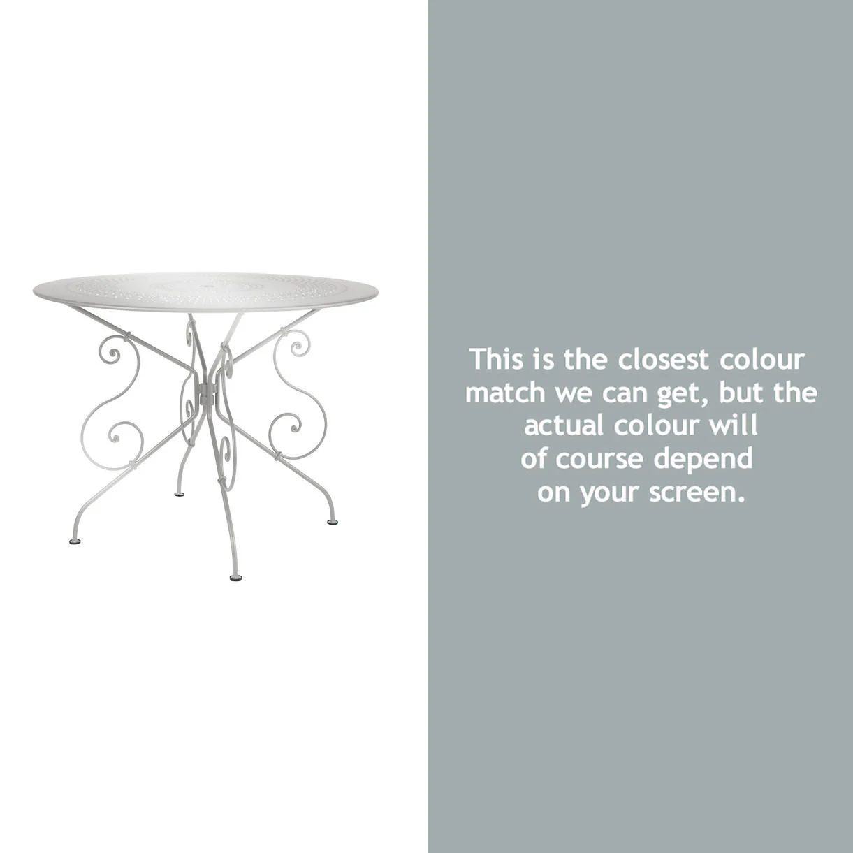 Fermob 1900 Table - 96cm - Image 10