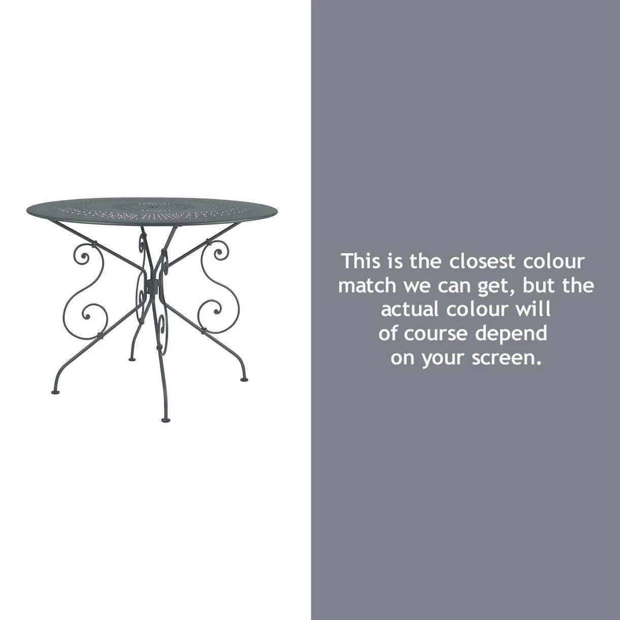 Fermob 1900 Table - 96cm - Image 11