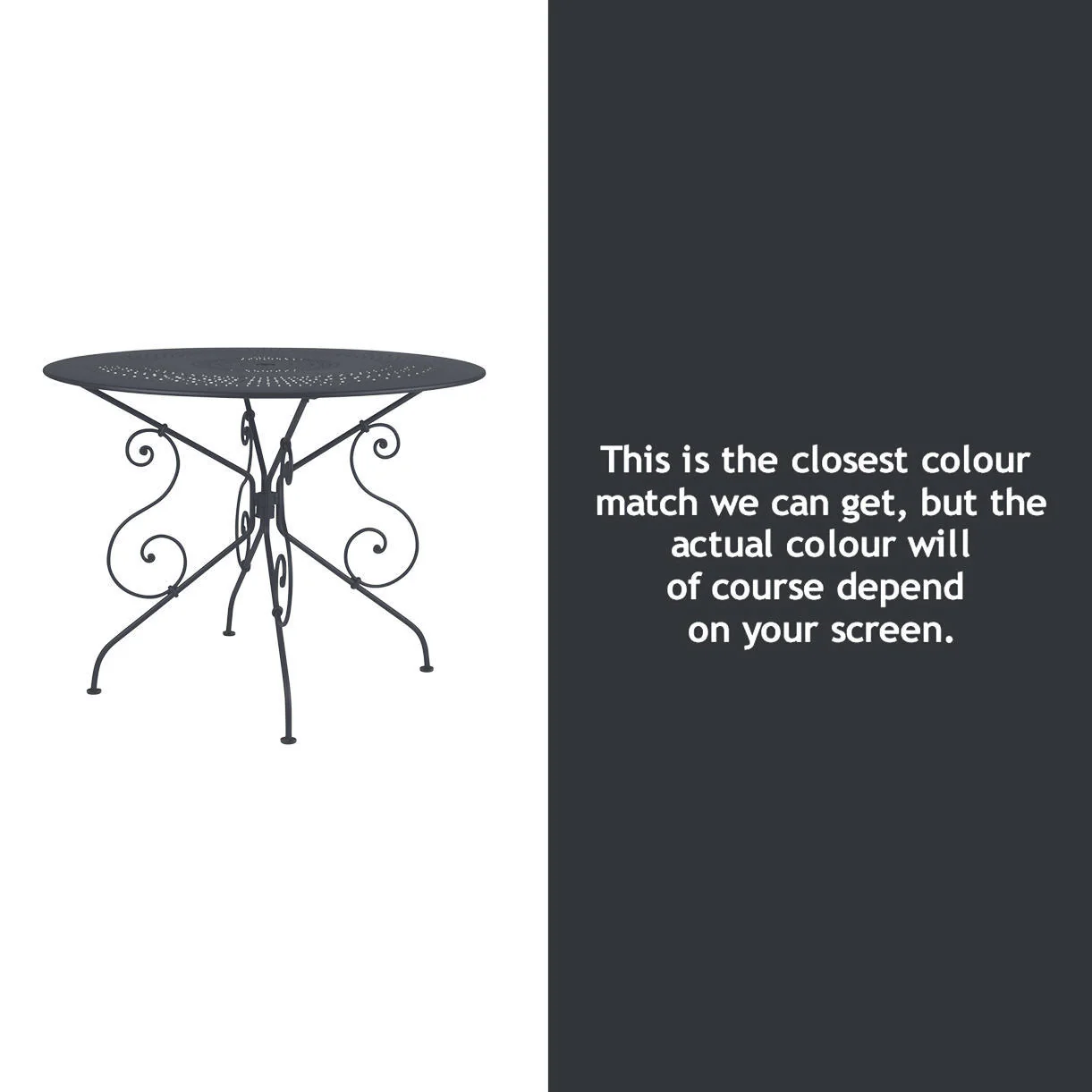 Fermob 1900 Table - 96cm - Image 12