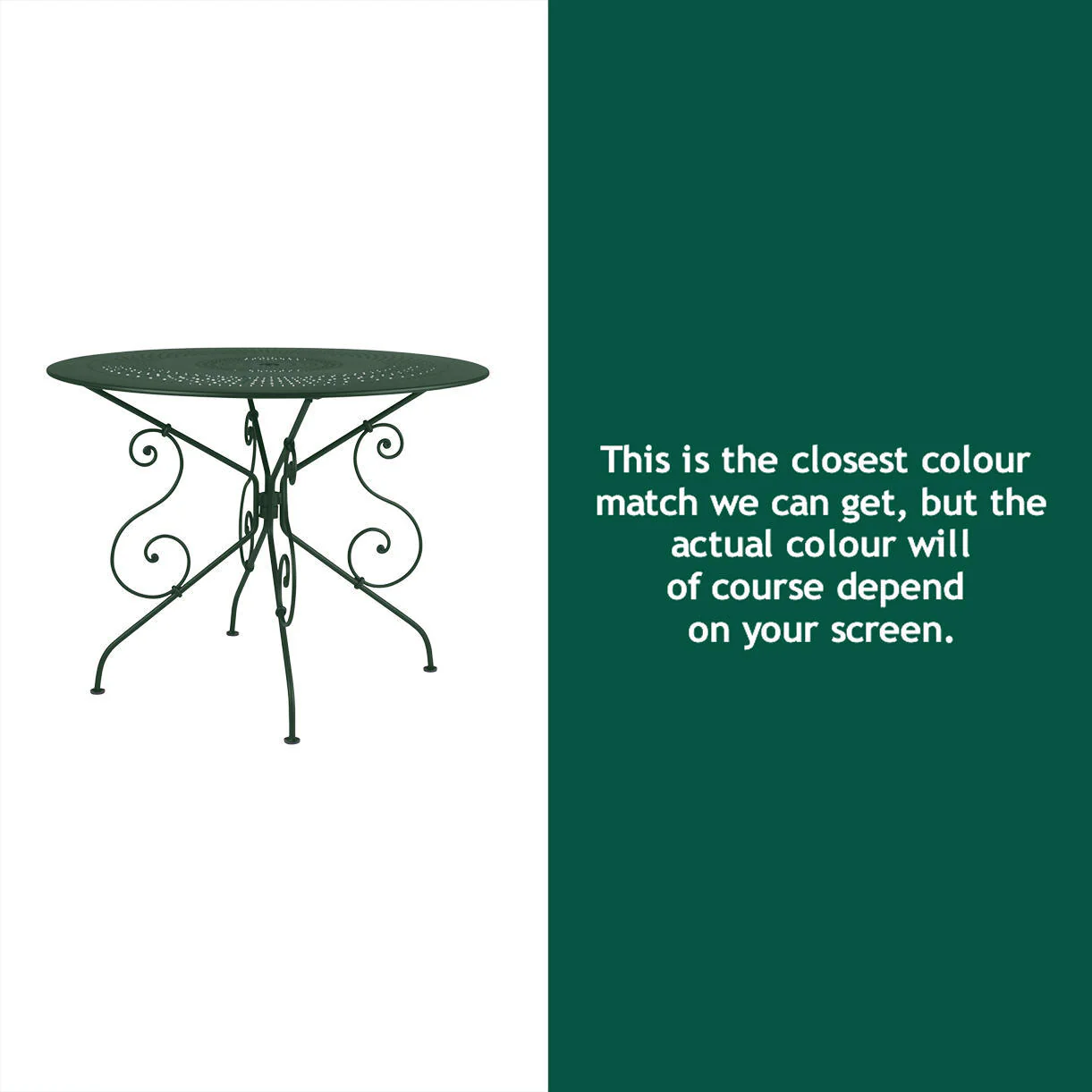 Fermob 1900 Table - 96cm - Image 13