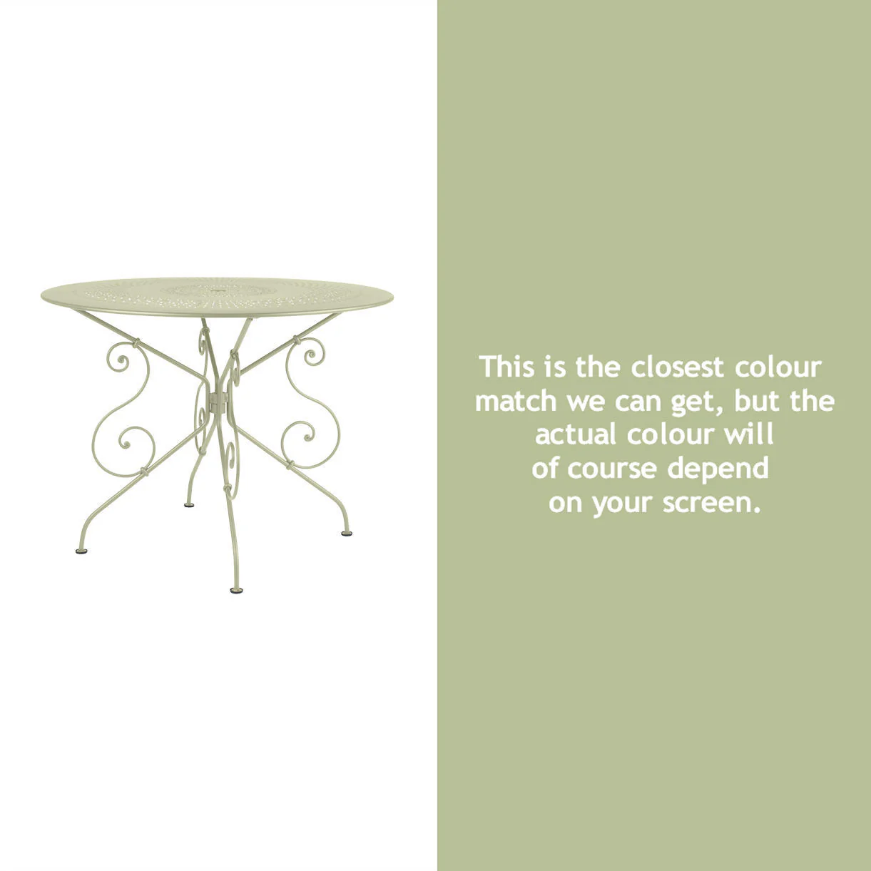 Fermob 1900 Table - 96cm - Image 14