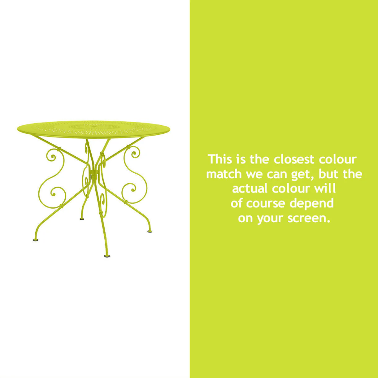 Fermob 1900 Table - 96cm - Image 15