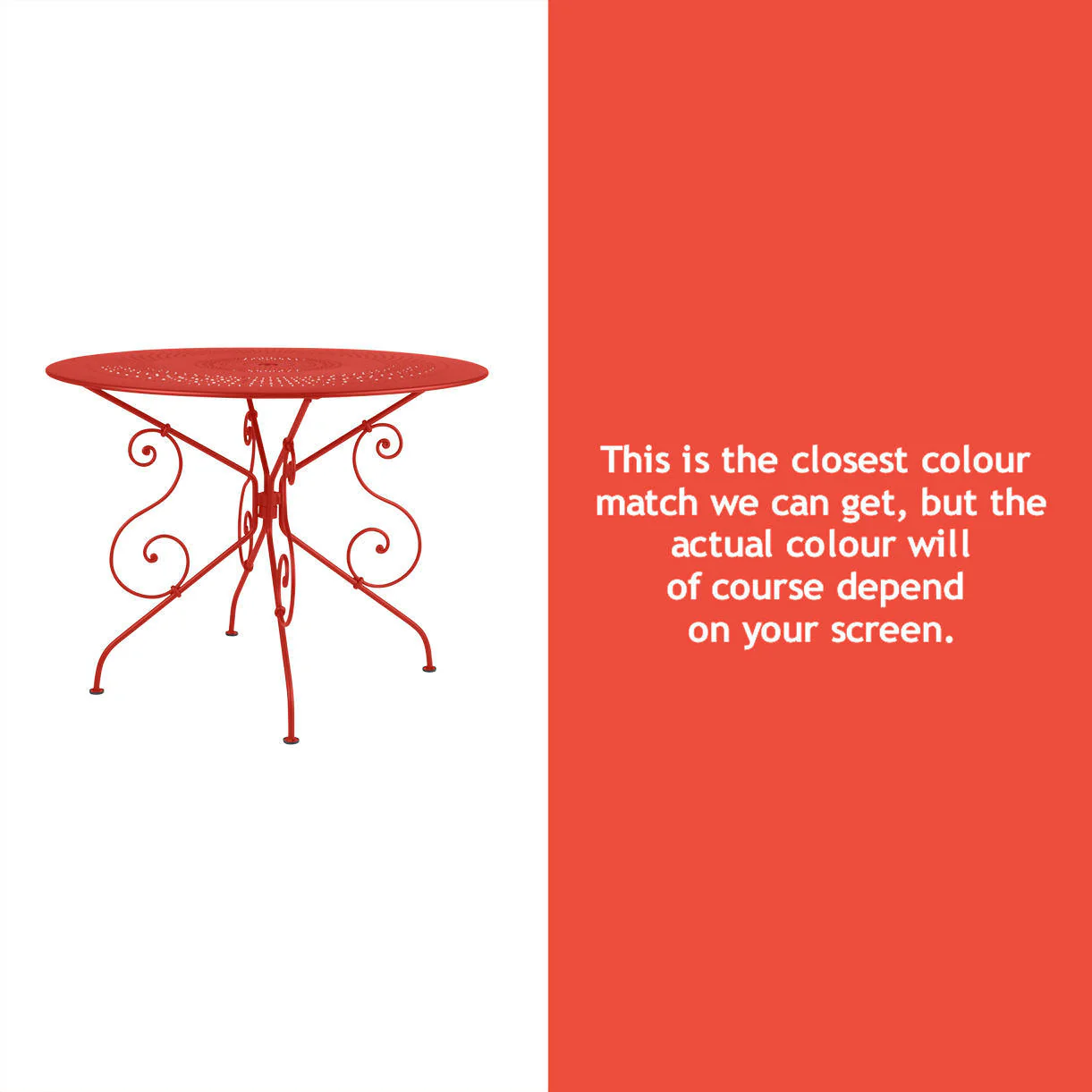 Fermob 1900 Table - 96cm - Image 17