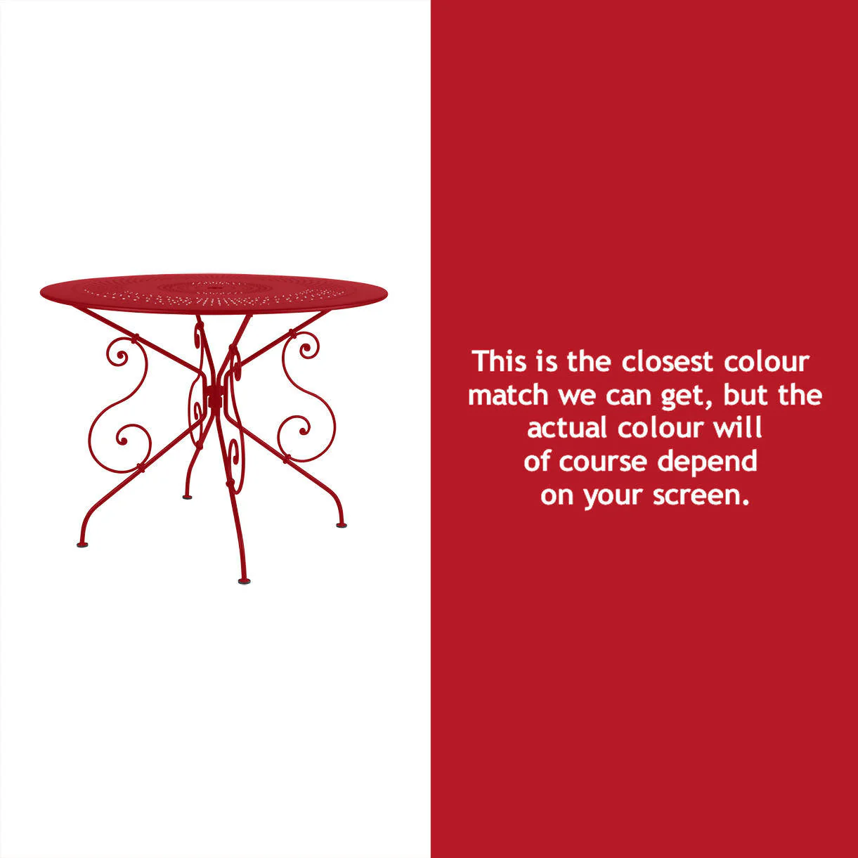 Fermob 1900 Table - 96cm - Image 18