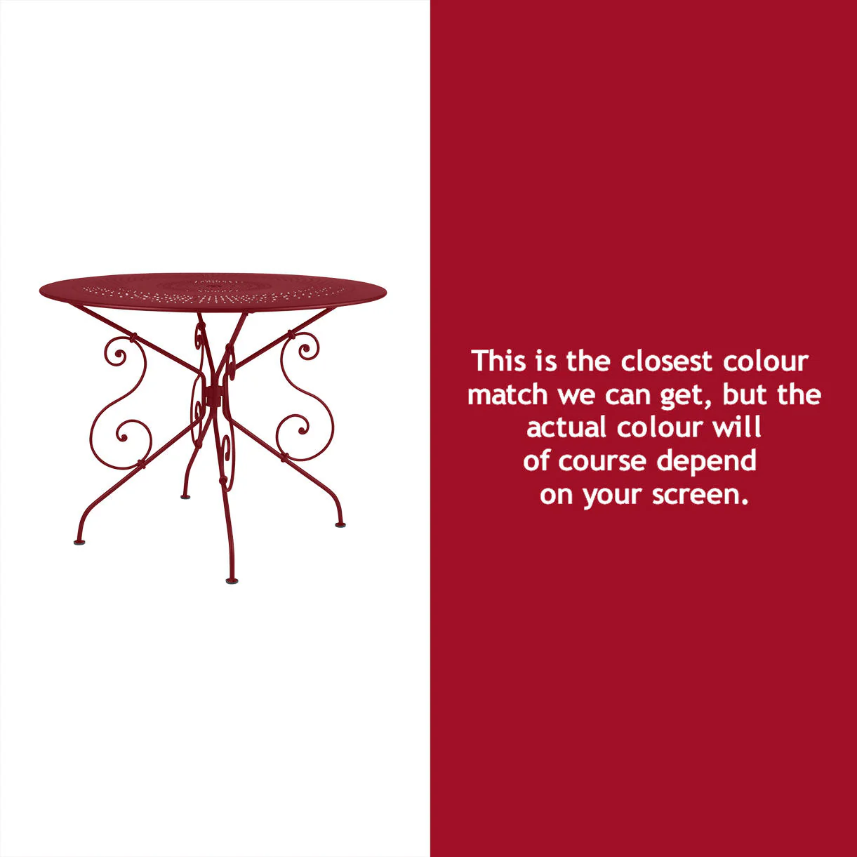 Fermob 1900 Table - 96cm - Image 19