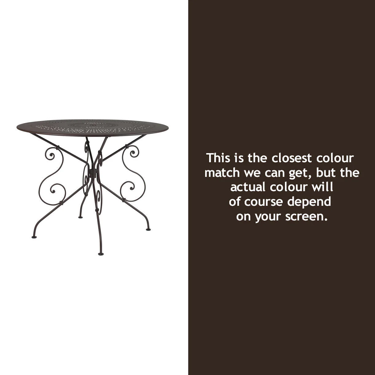 Fermob 1900 Table - 96cm - Image 8