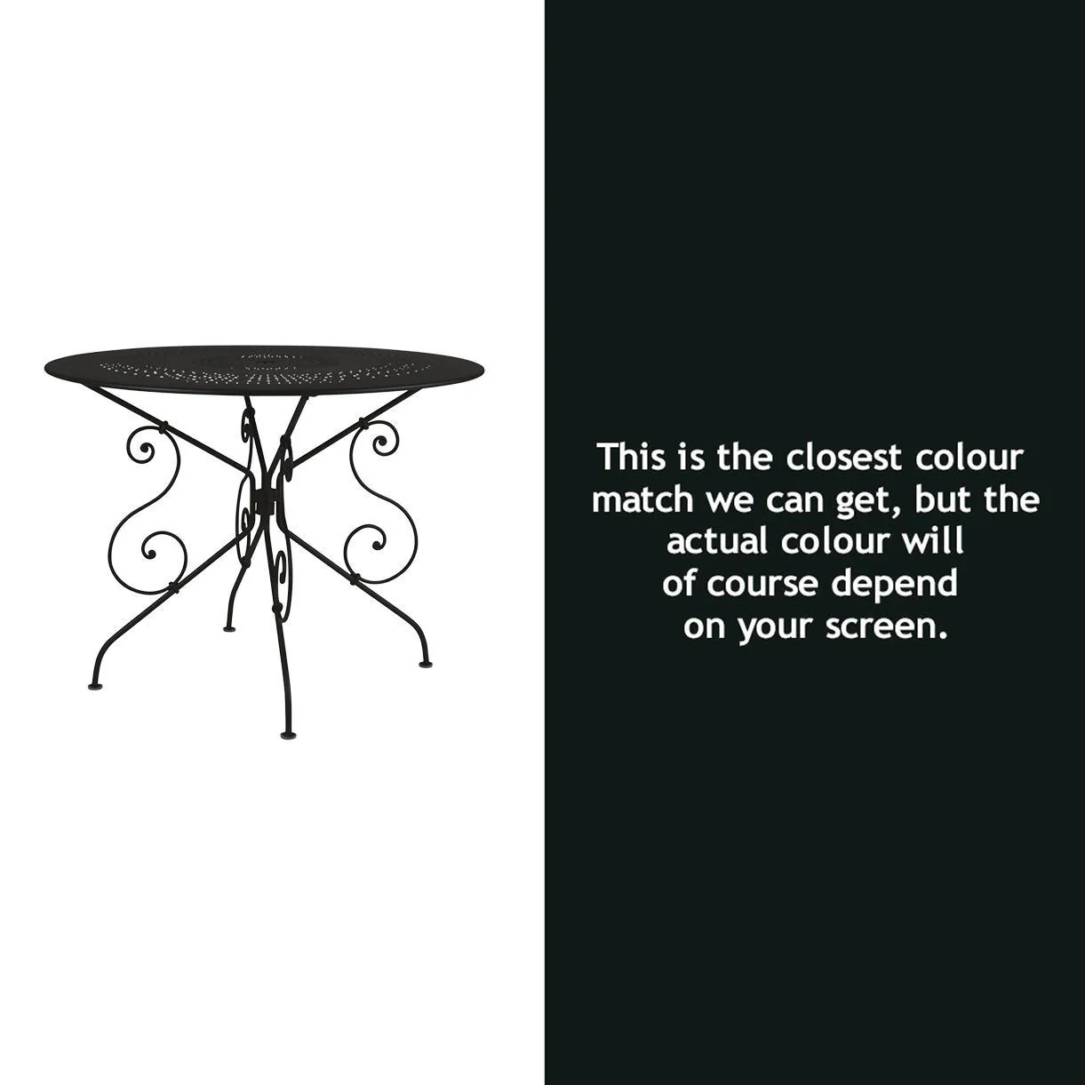 Fermob 1900 Table - 96cm - Image 9