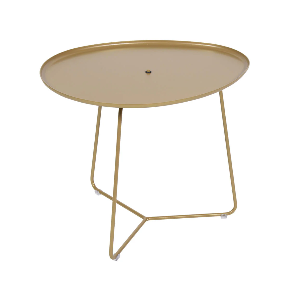 Fermob Limited Edition Gold Fever Cocotte Low Table with Tray - Image 3