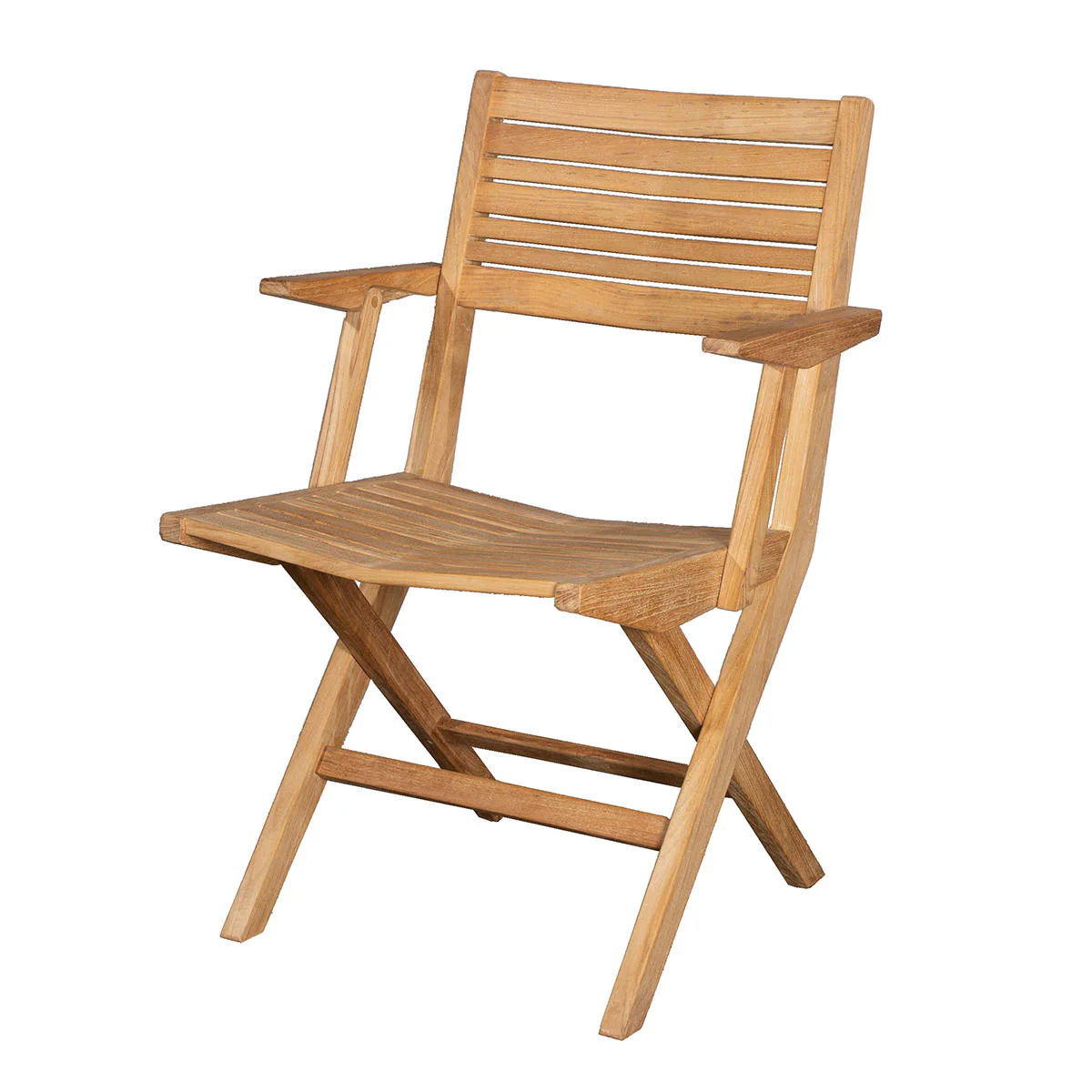 Flip Teak Folding Armchair - Image 5
