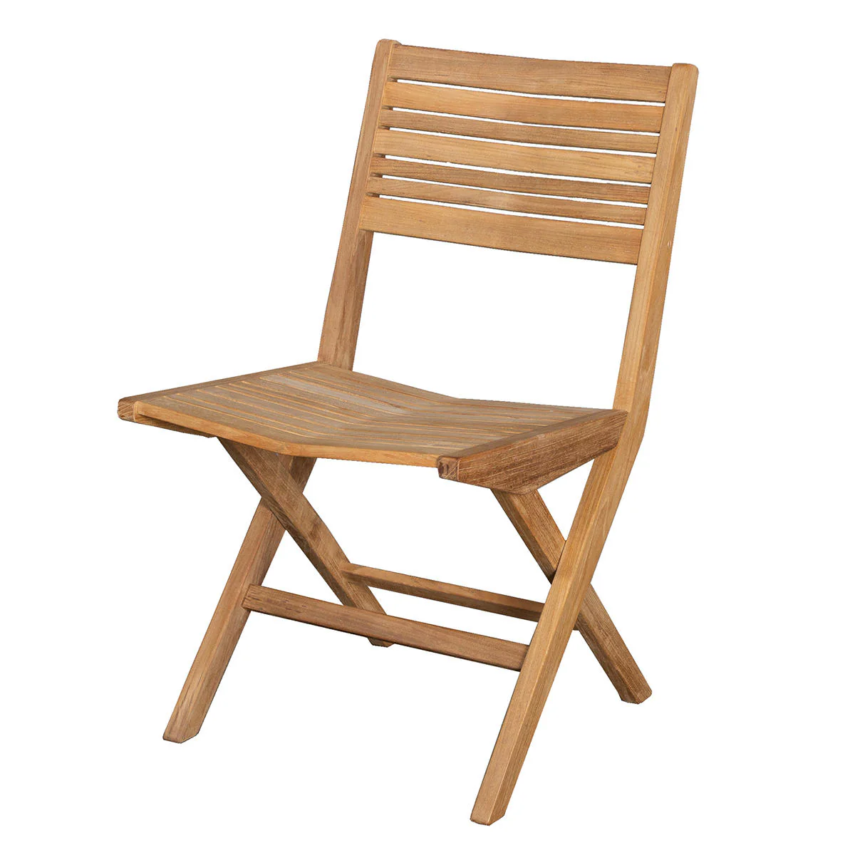 Flip Teak Folding Chair - Image 5