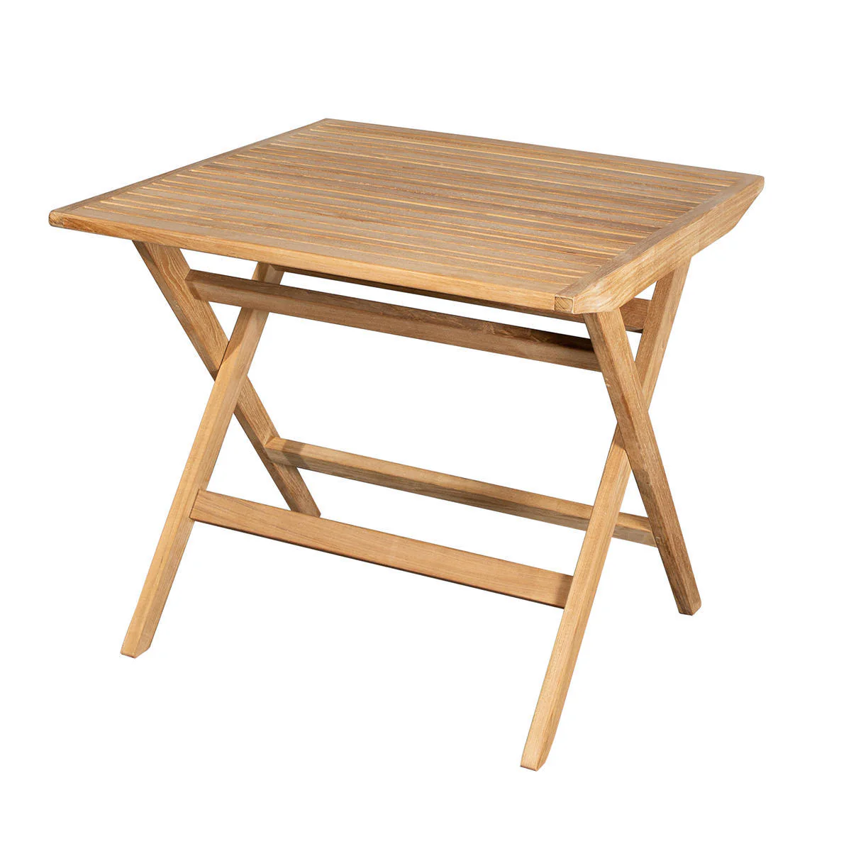 Flip Teak Folding Dining Table - Image 7