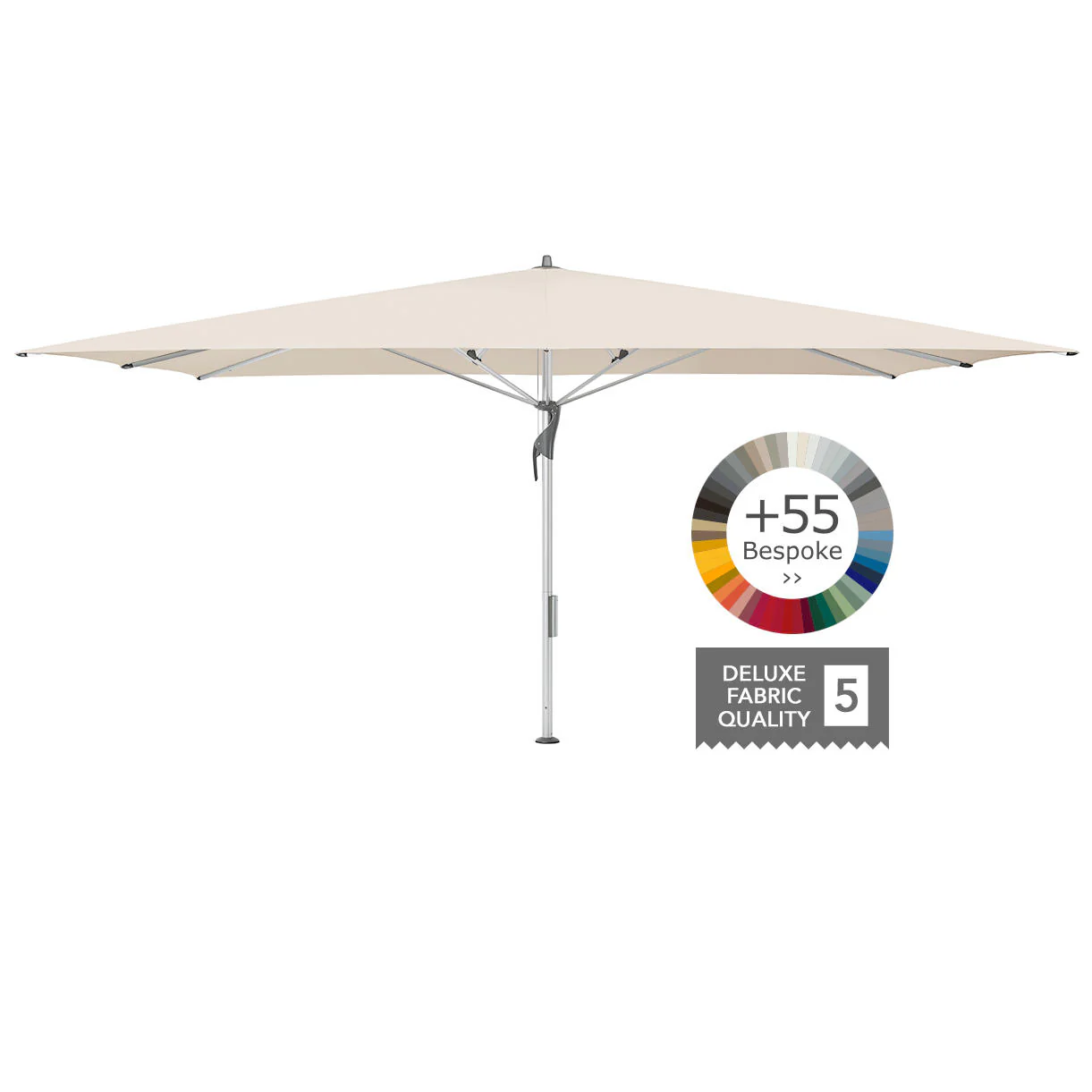 Fortello LED Rectangular Parasol - Image 7
