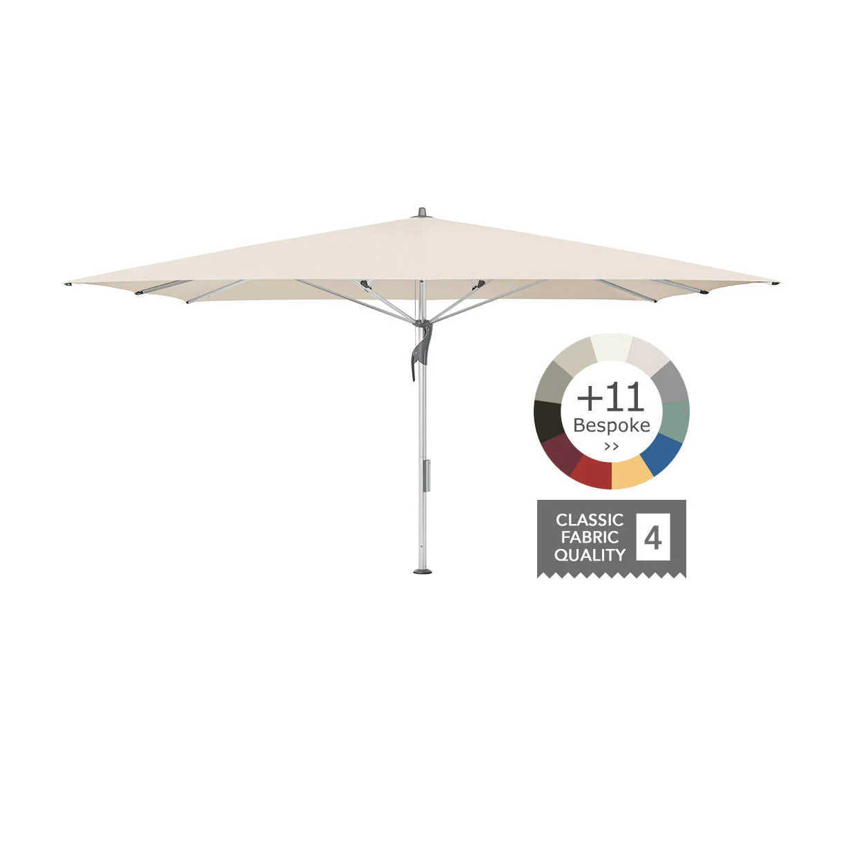 Fortello LED Square Parasol - Image 7