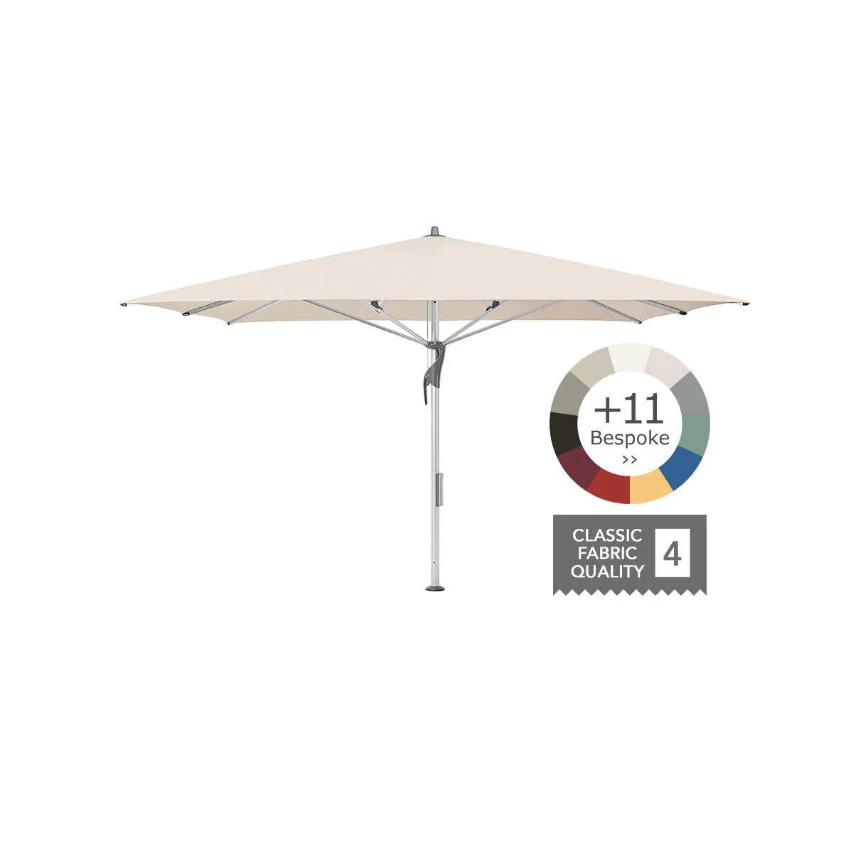 Fortello LED Square Parasol - Image 9