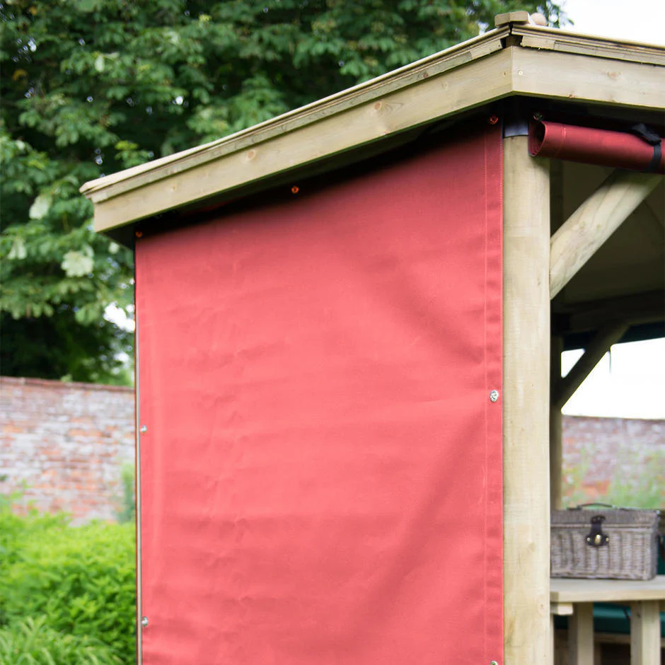 Hexagonal Gazebo Garden Curtains - Image 10