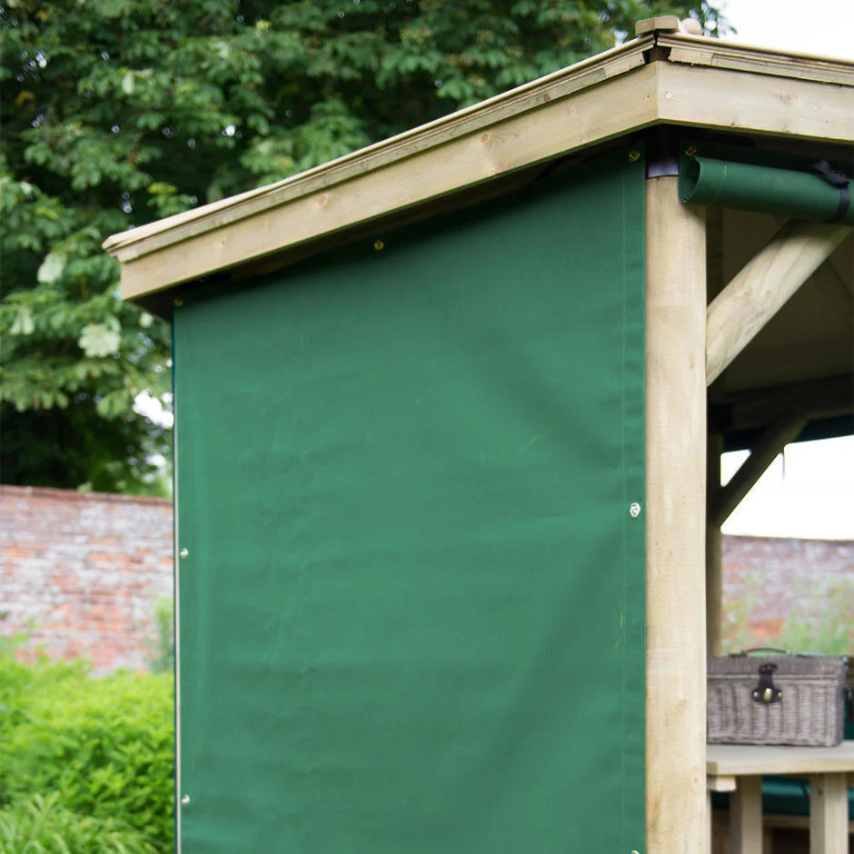 Hexagonal Gazebo Garden Curtains - Image 9