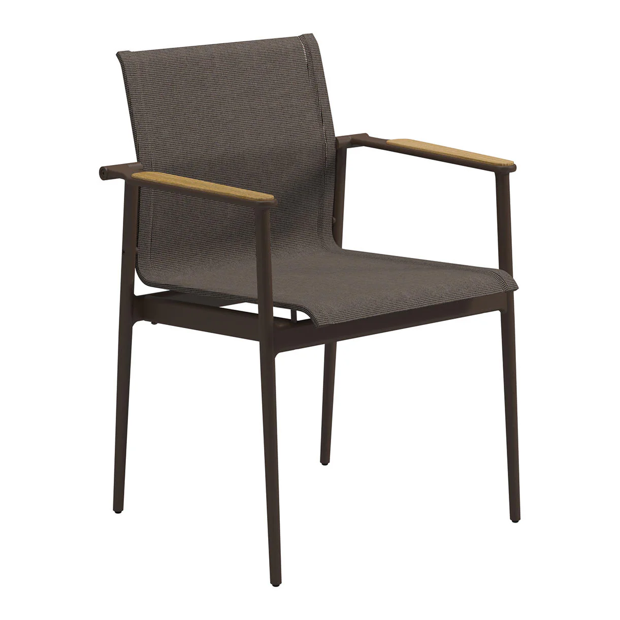Gloster 180 Dining Chairs with Teak Arms - Image 3