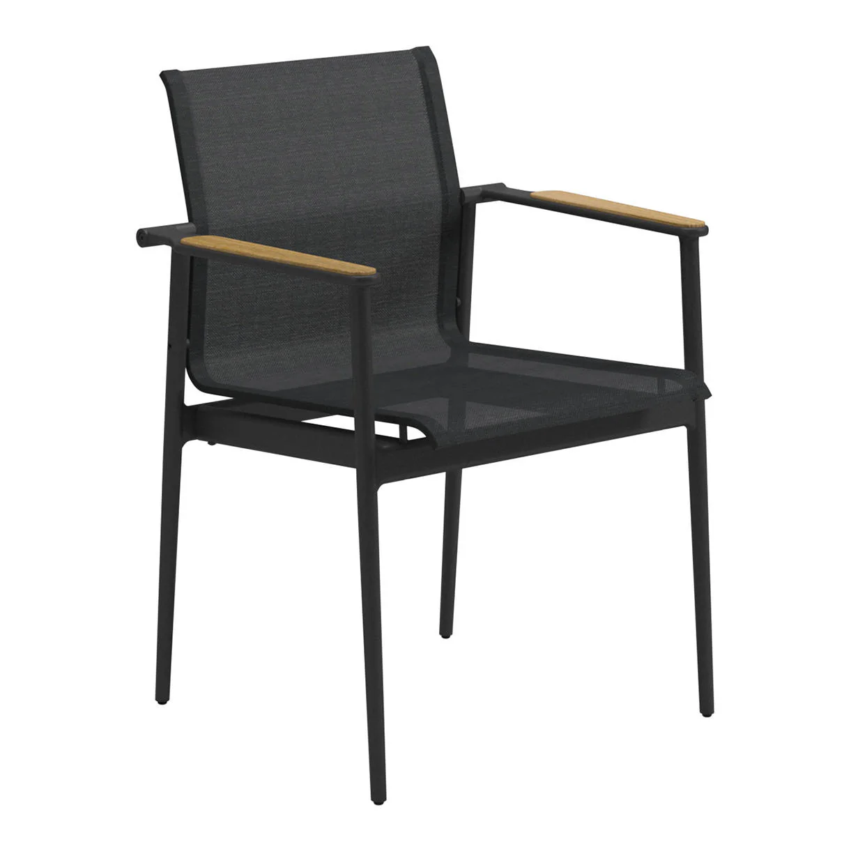 Gloster 180 Dining Chairs with Teak Arms - Image 5
