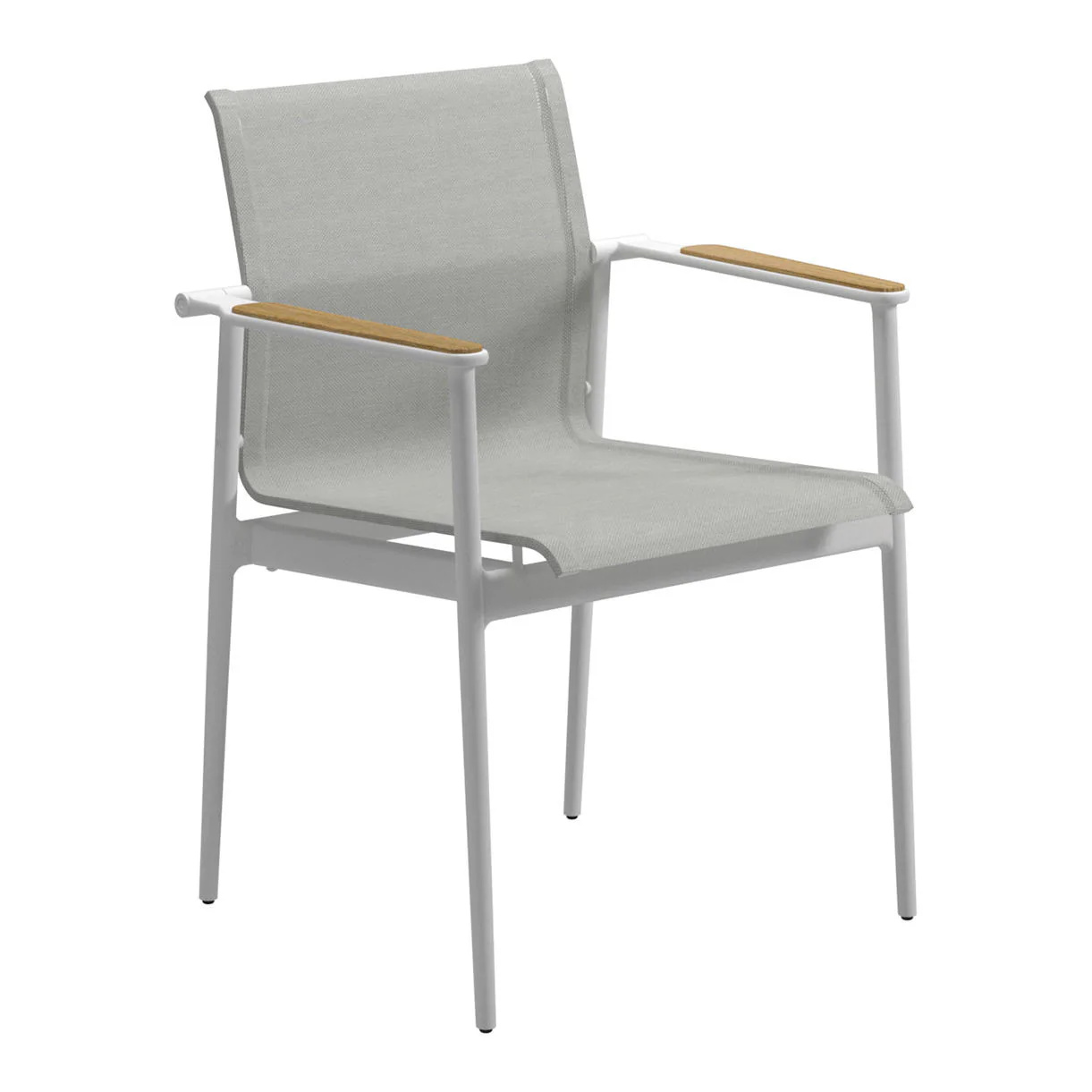 Gloster 180 Dining Chairs with Teak Arms - Image 6