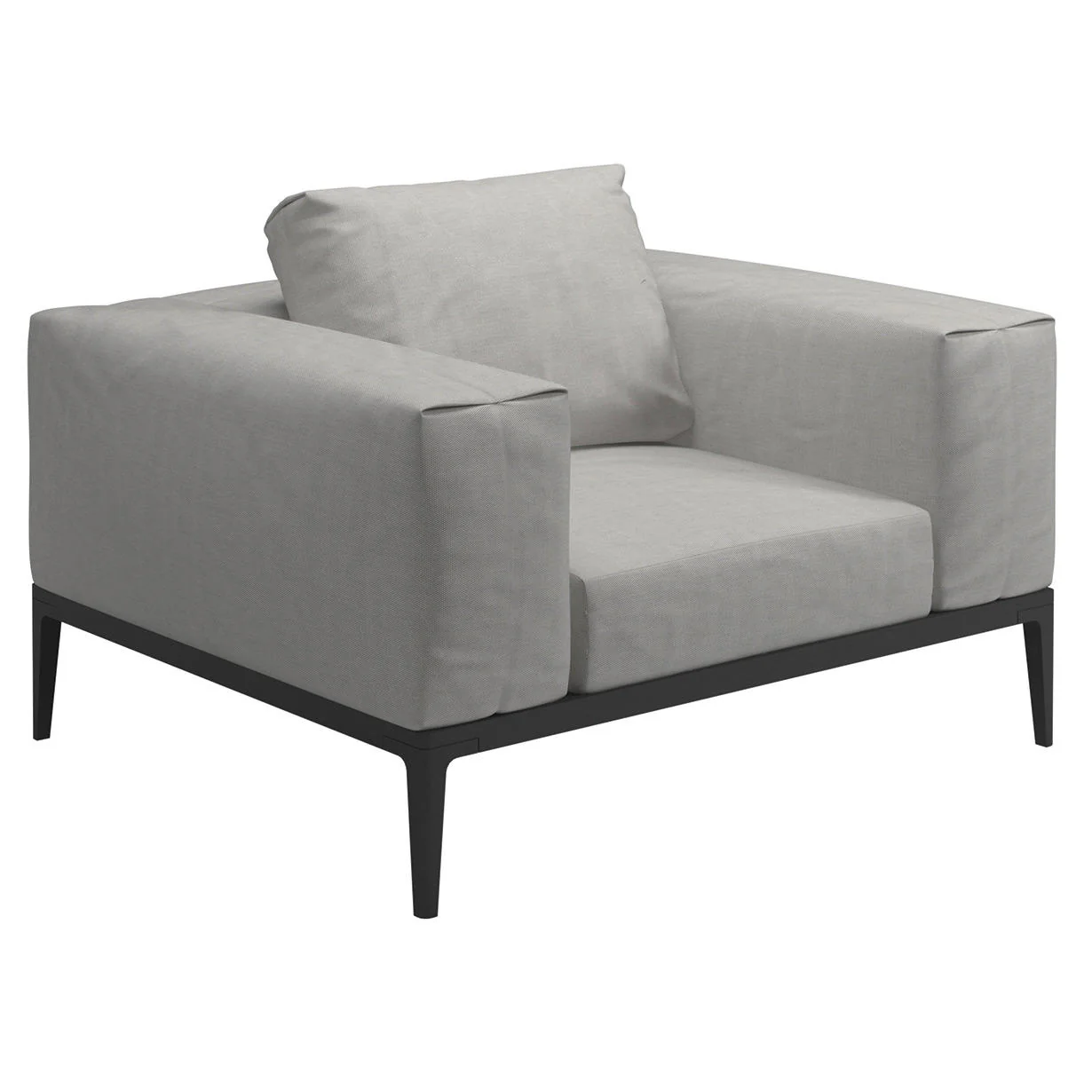 Grid Outdoor Lounge Chair - Image 4