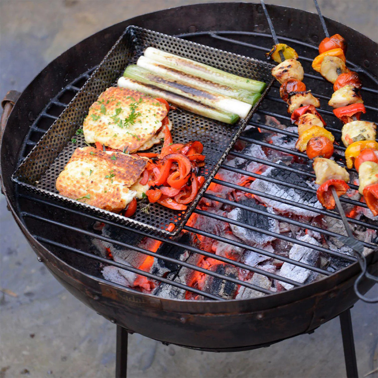 Grill Tray for Travel Kadai - Image 2