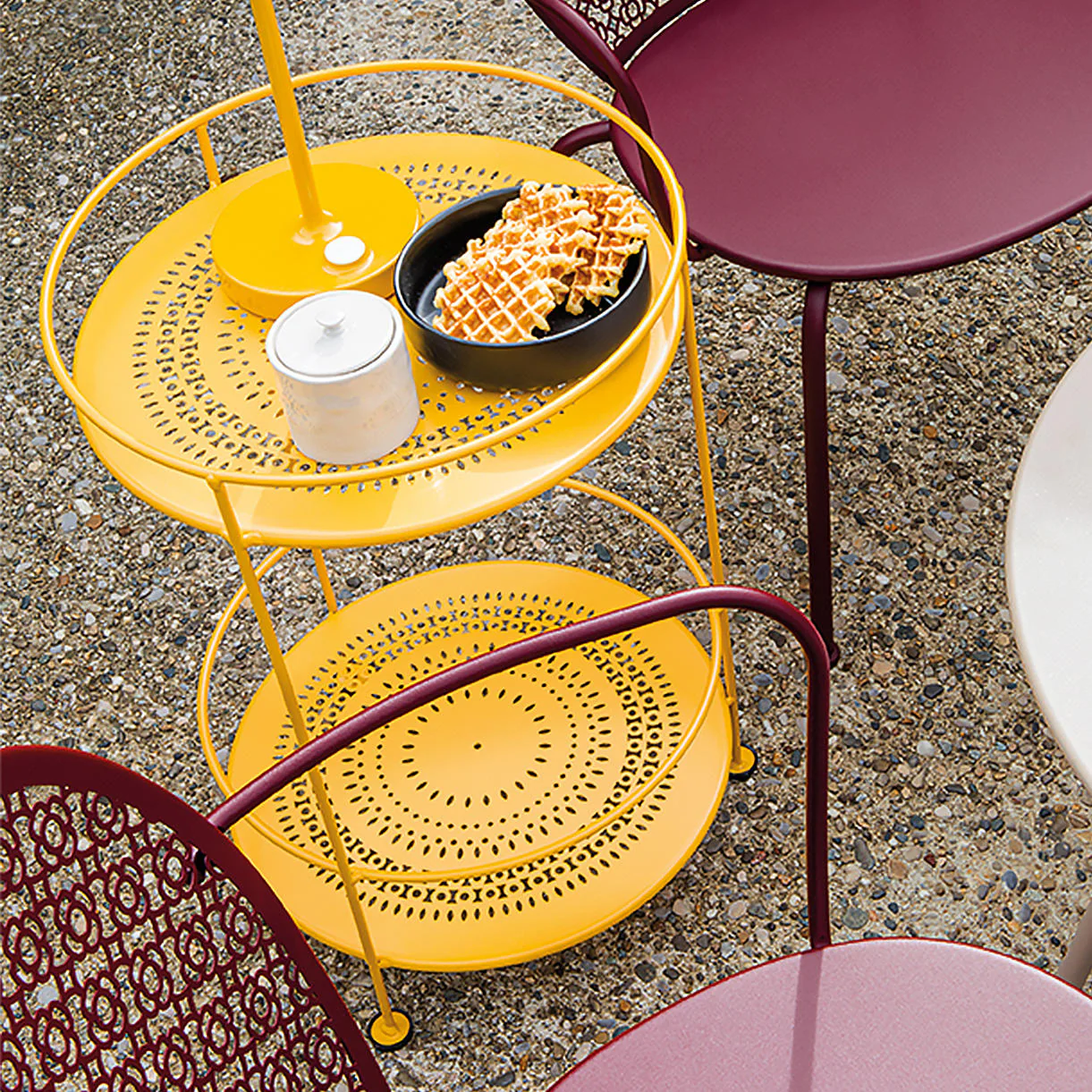 Guinguette Perforated Side Table - Image 3