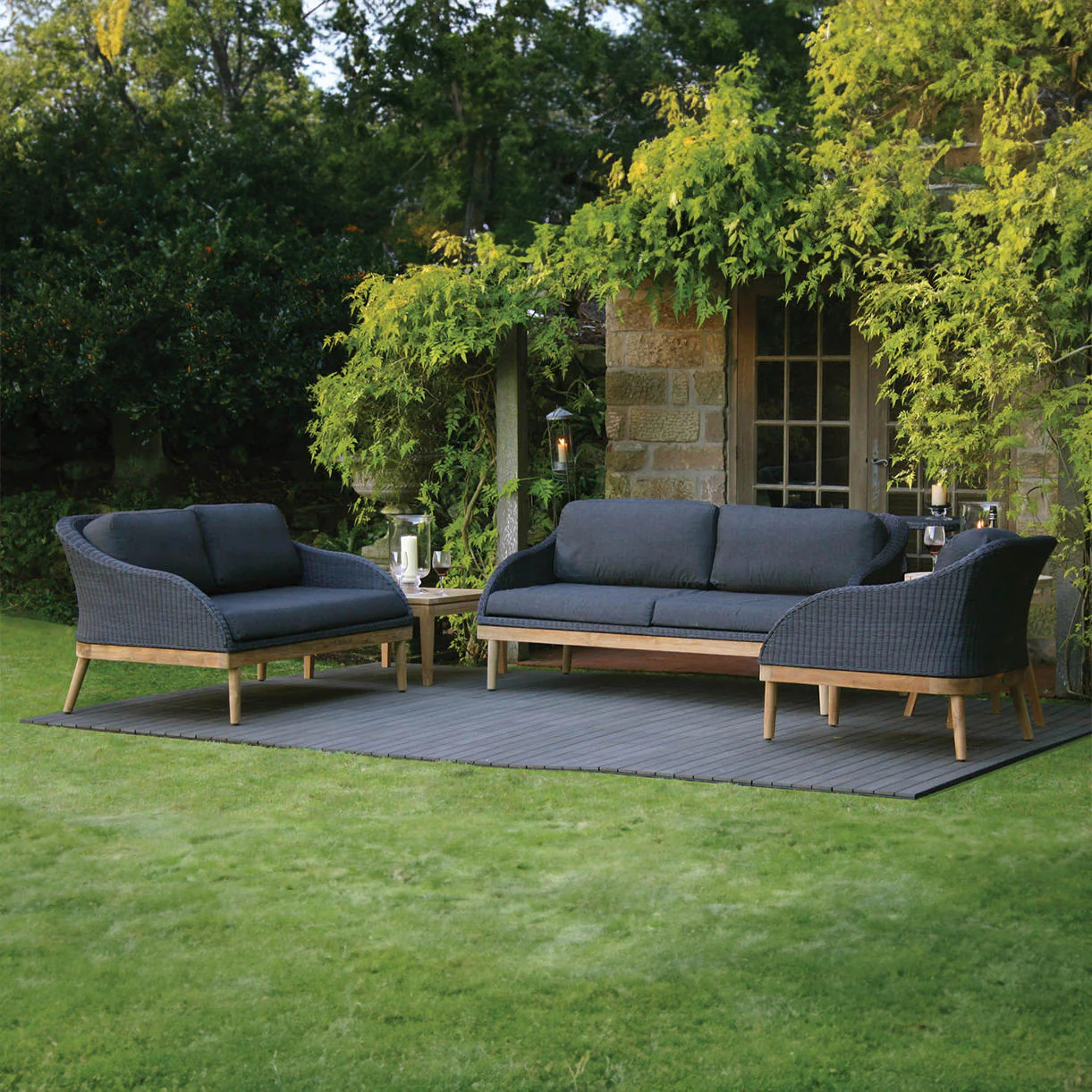 Harris Outdoor Deep Lounge Chairs - Image 2