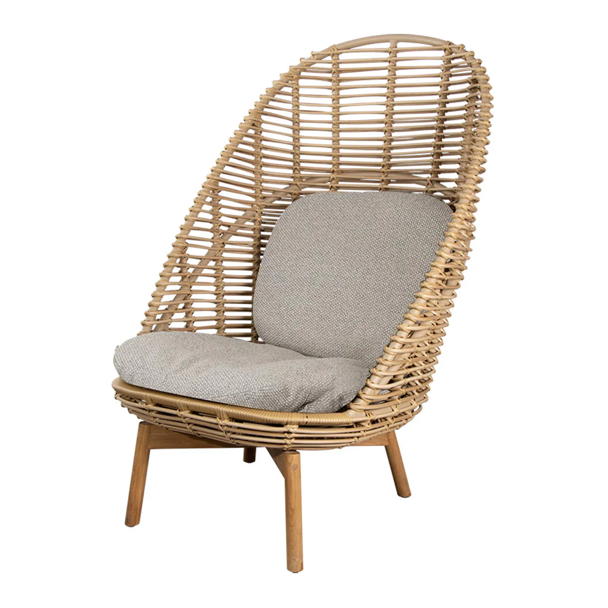 Hive Highback Chair With Teak Legs - Image 14