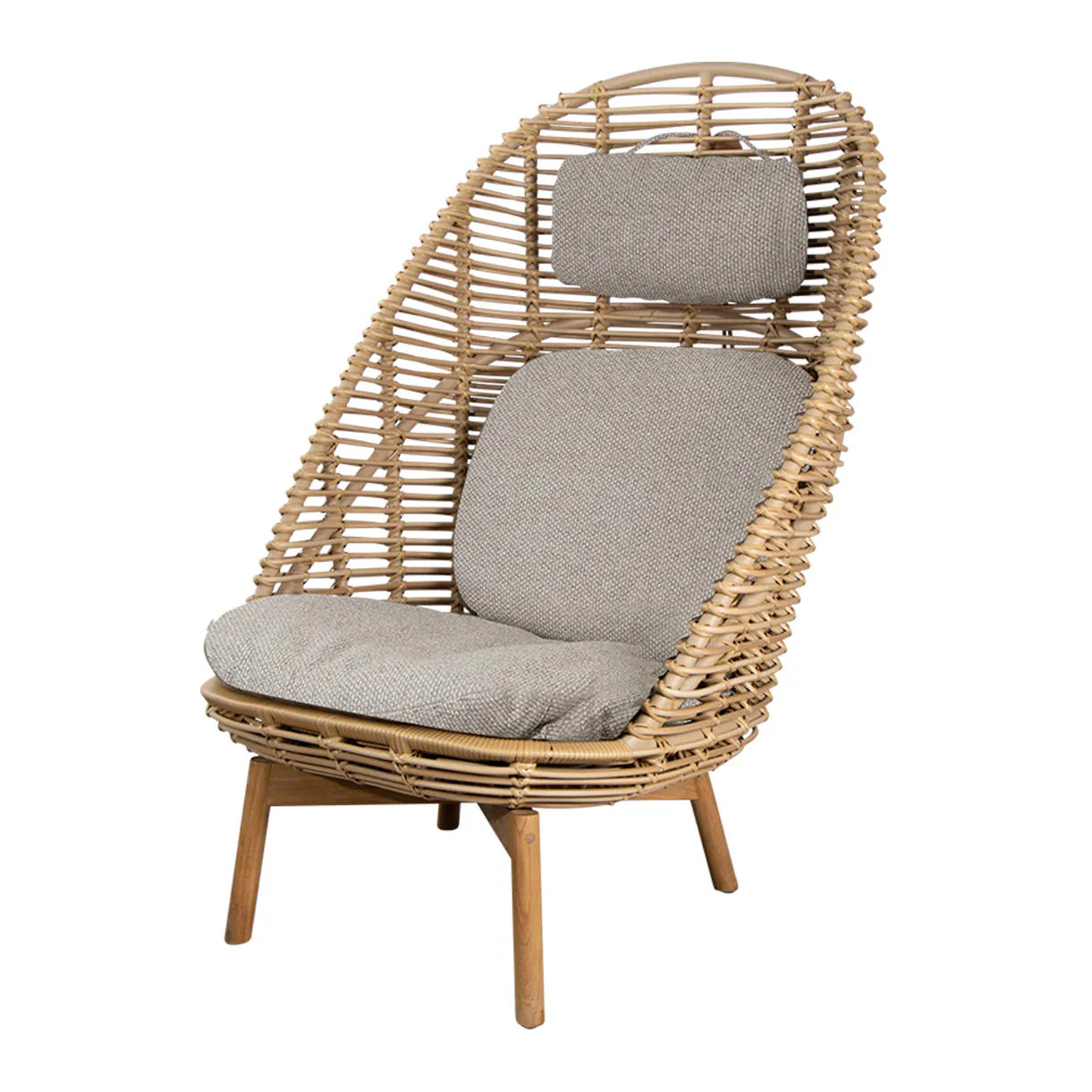 Hive Highback Chair With Teak Legs - Image 15