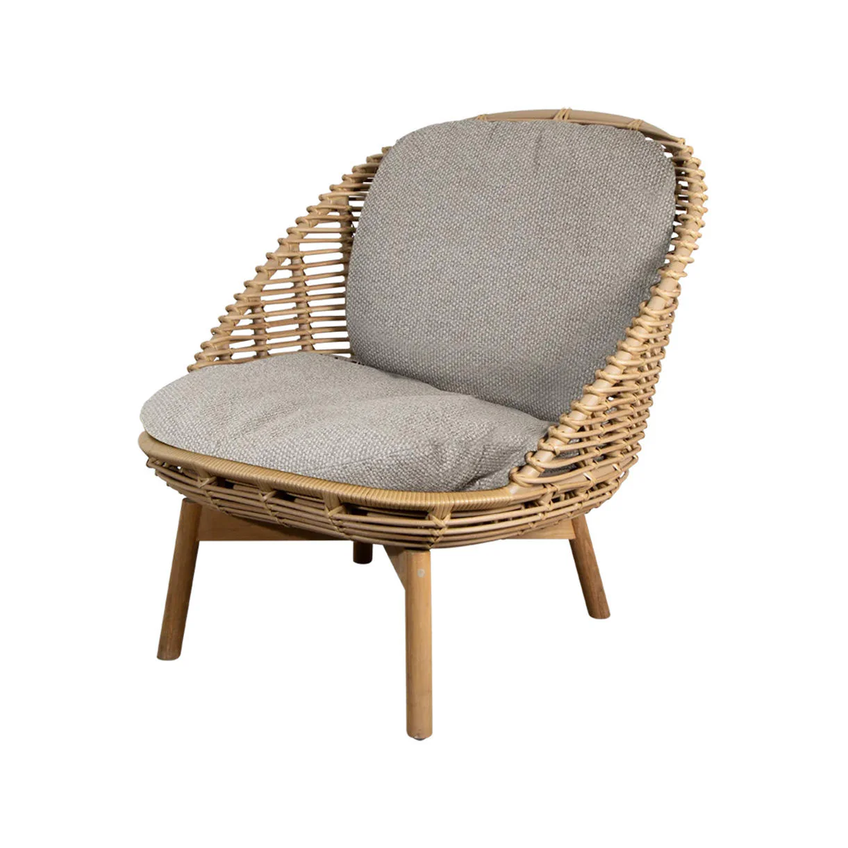 Hive Lounge Chair with Teak Legs - Image 10