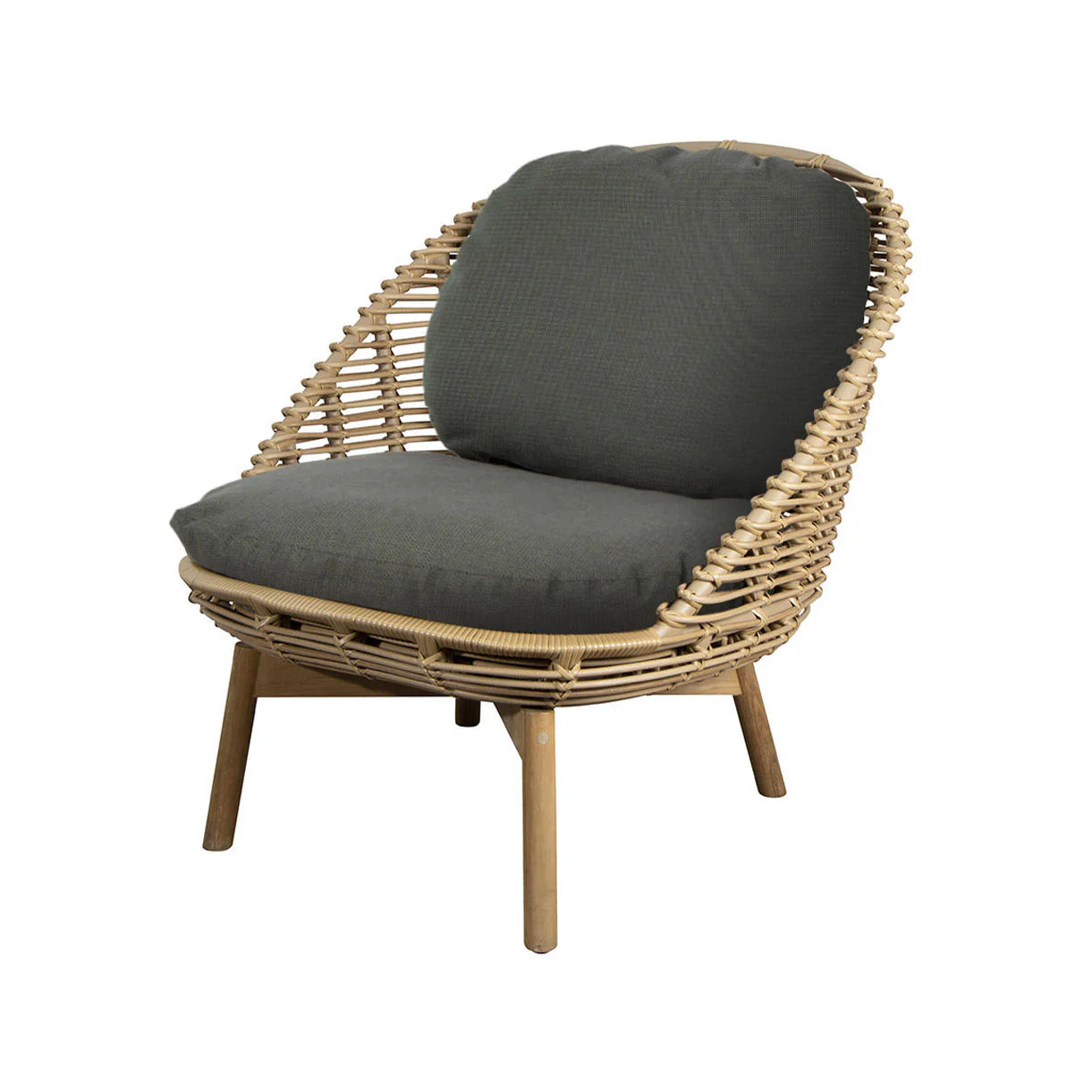Hive Lounge Chair with Teak Legs - Image 6