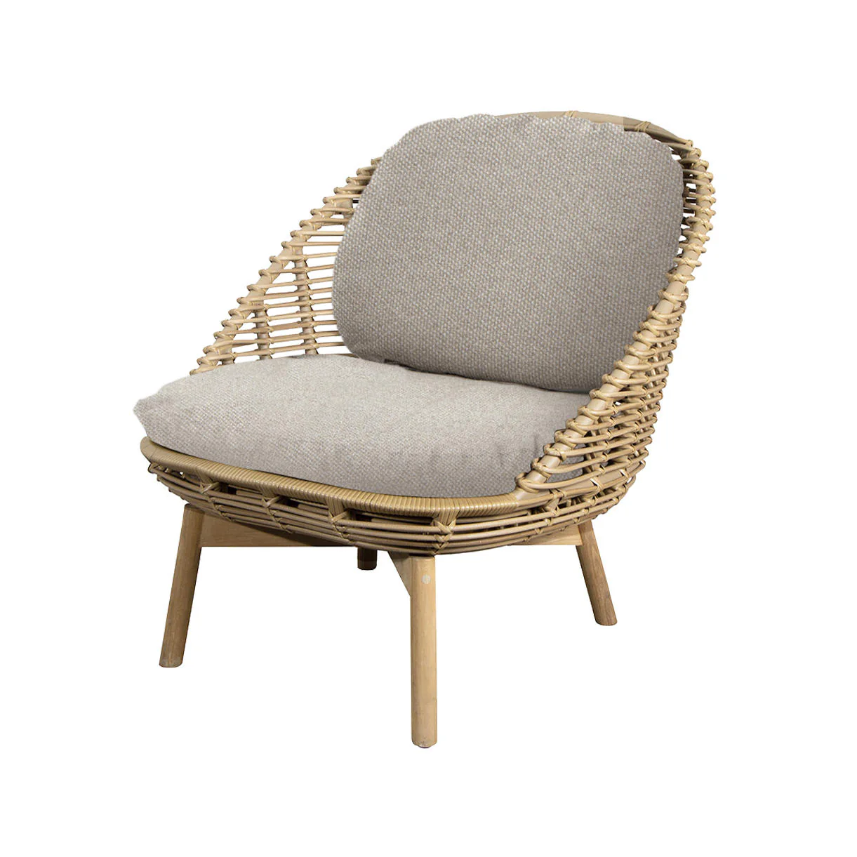 Hive Lounge Chair with Teak Legs - Image 9