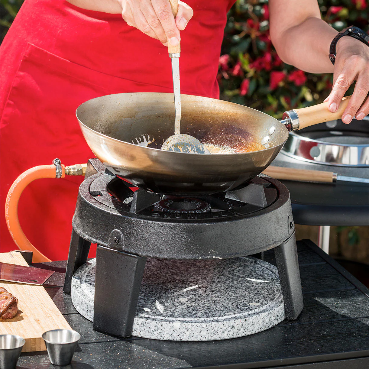 Hot Wok Original 7kW Gas Stove Set with Wok - Image 2