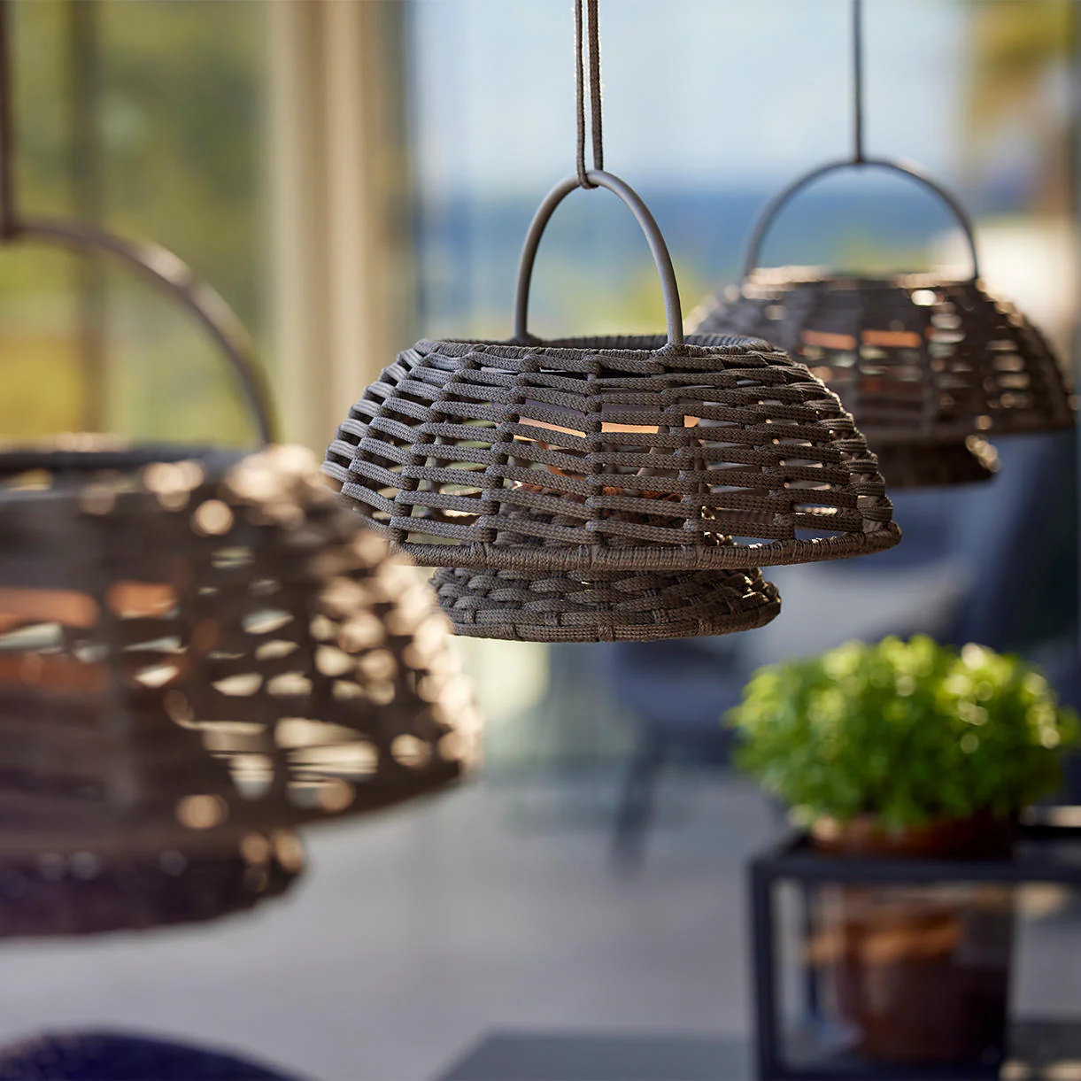 Illusion Outdoor LED Hanging Lantern - Image 3